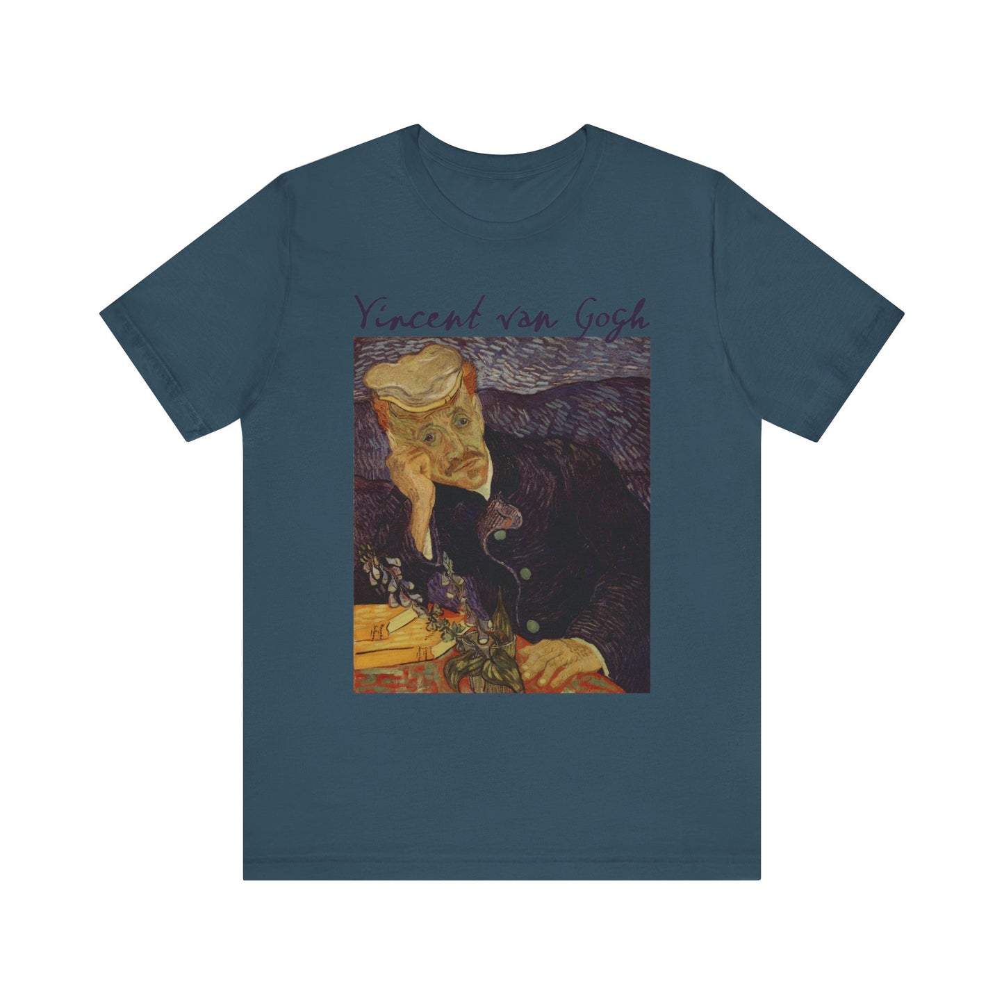 Vincent Van Gogh: "Portrait of Dr. Gachet 2" Graphic T