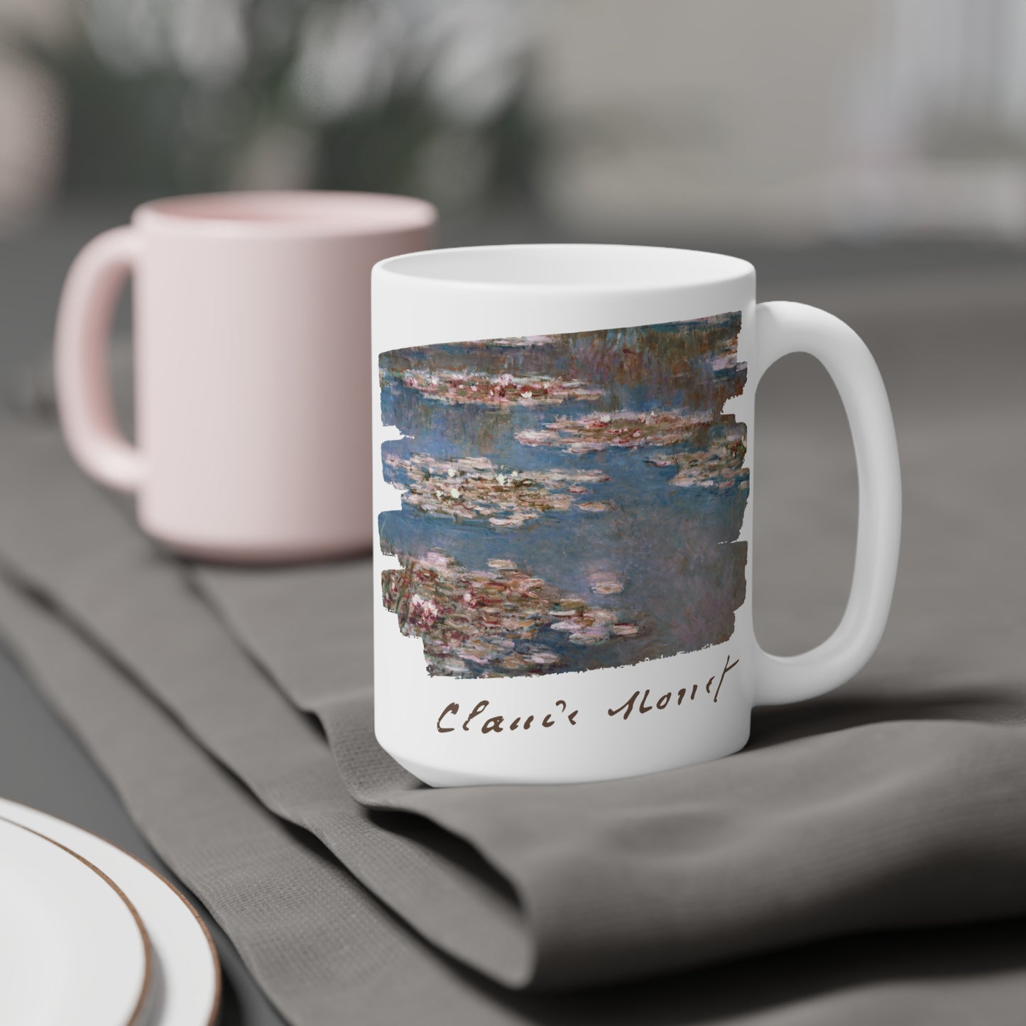 Claude Monet: "Nympheas 2" Ceramic Mug (11oz\15oz\20oz)