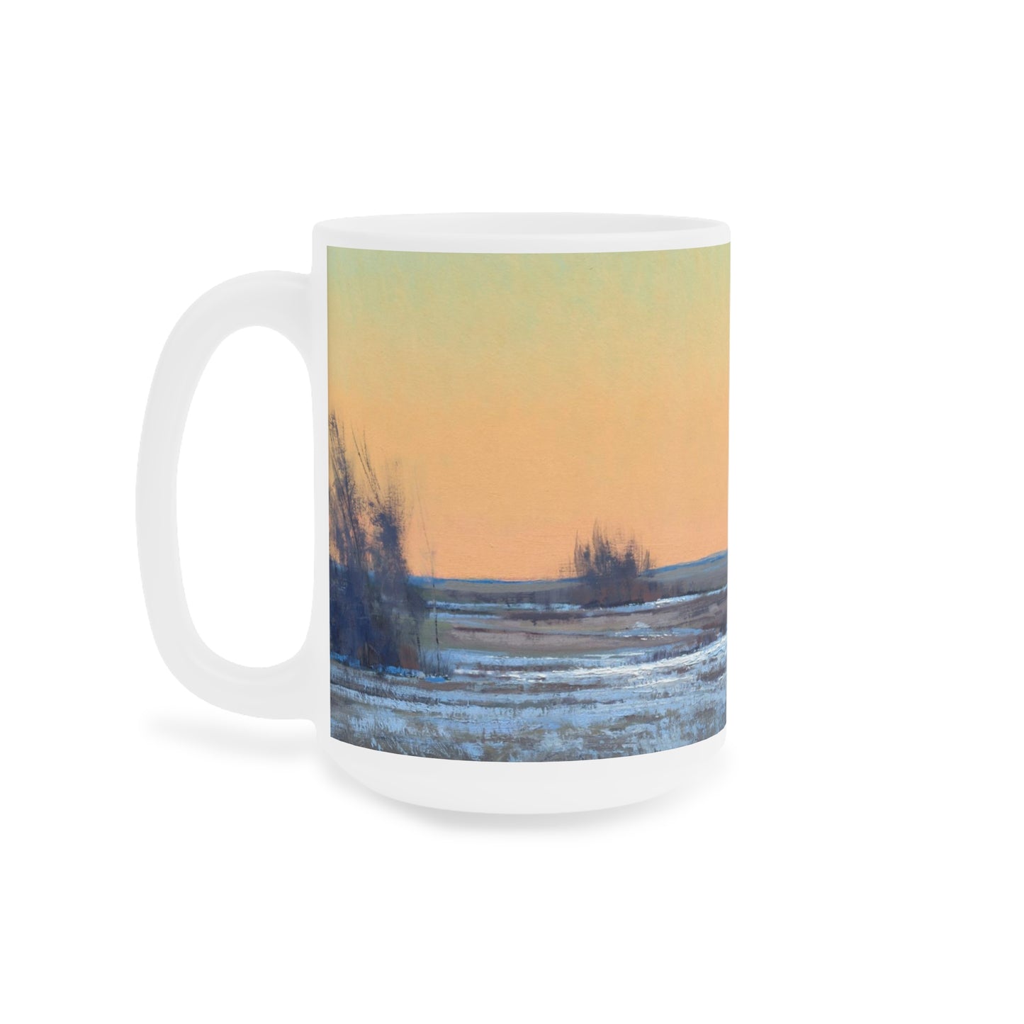 Ben Bauer: "Late Afternoon in March, Lowry, MN" Ceramic Mug (11oz, 15oz, 20oz)