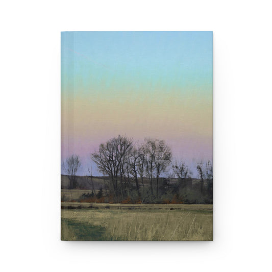 Ben Bauer: "Minnesota Glacial Lake Area at Dusk" - Hardcover Journal Matte