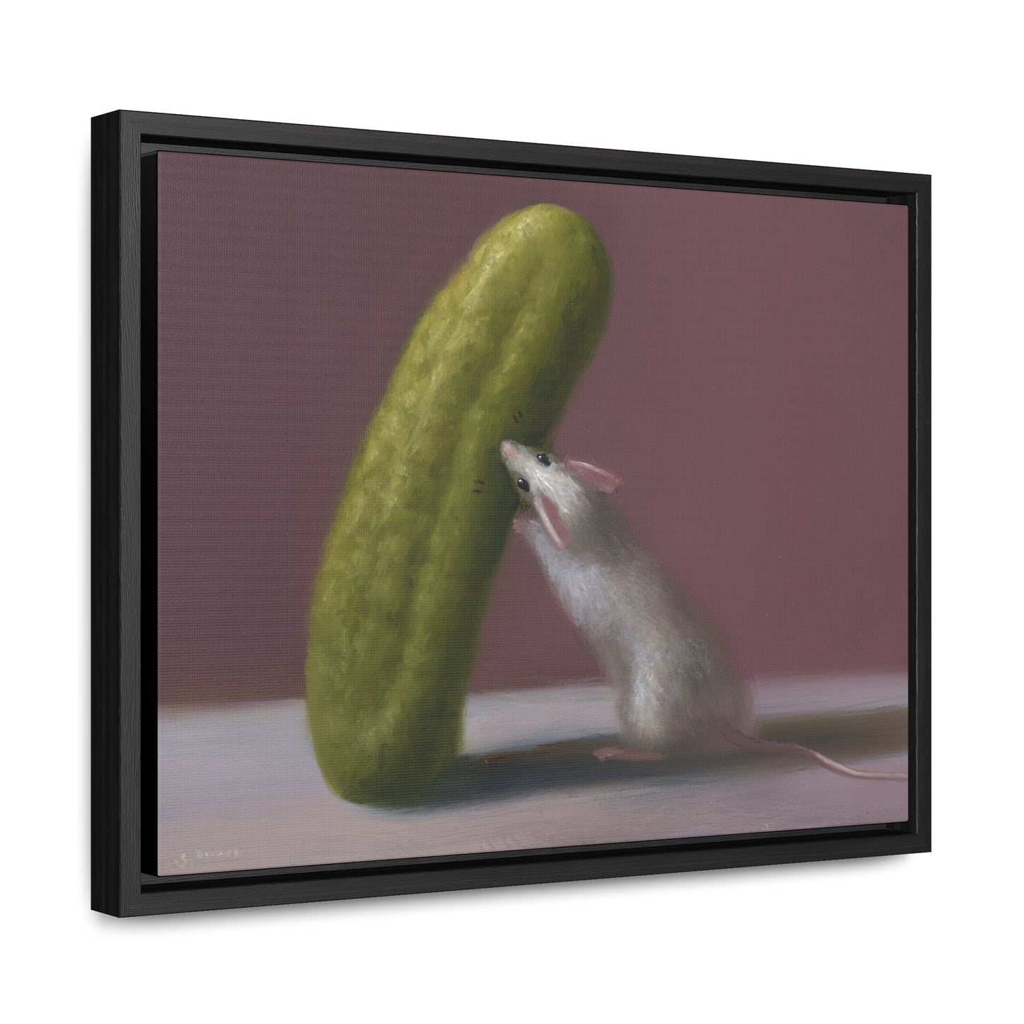 Stuart Dunkel: "Pickled" - Framed Canvas Reproduction