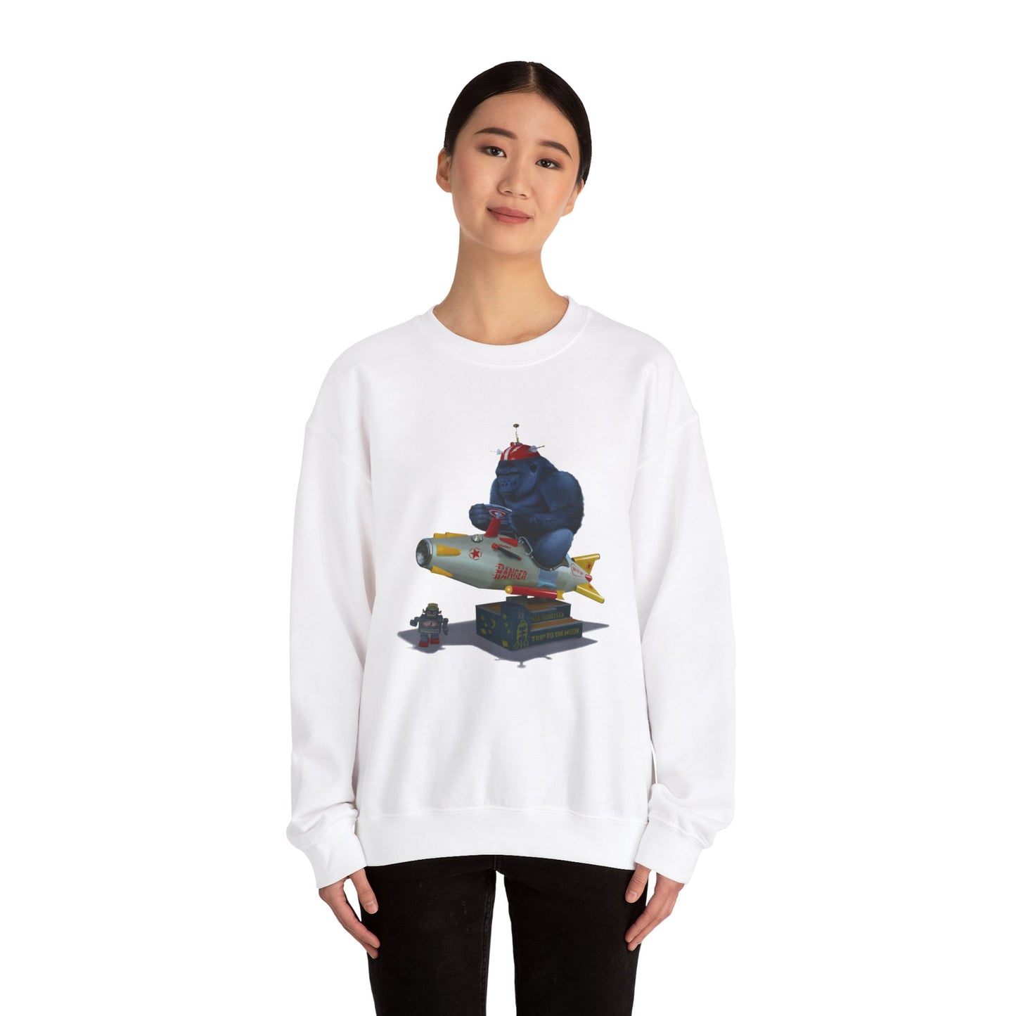 Tony South: "Destination Moon" Crewneck Sweatshirt