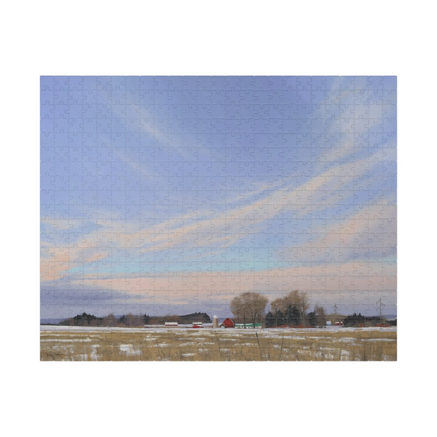 Ben Bauer: "On the Way to the Fredricksons" Puzzle (500 & 1014 piece)