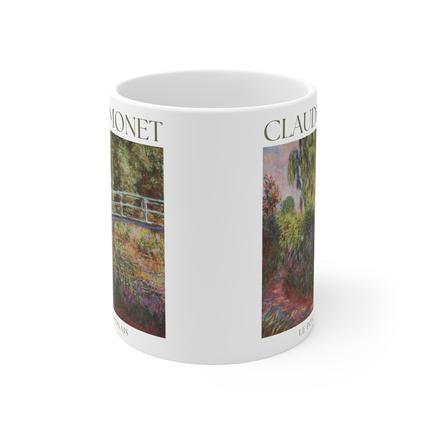 Claude Monet: "Le Pont Japonais" Ceramic Mug (11oz\15oz\20oz)