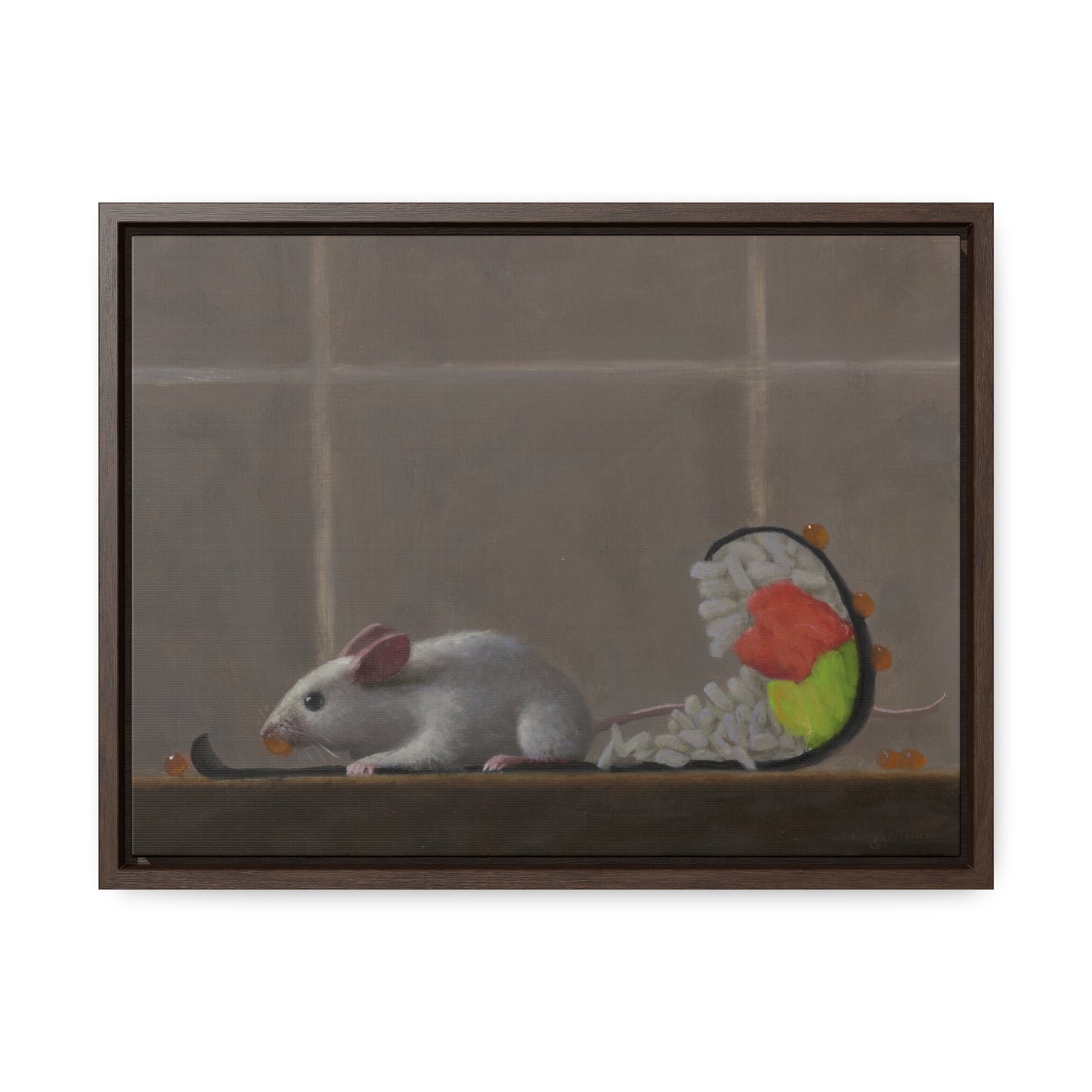 Stuart Dunkel: "Unraveled" - Framed Canvas Reproduction