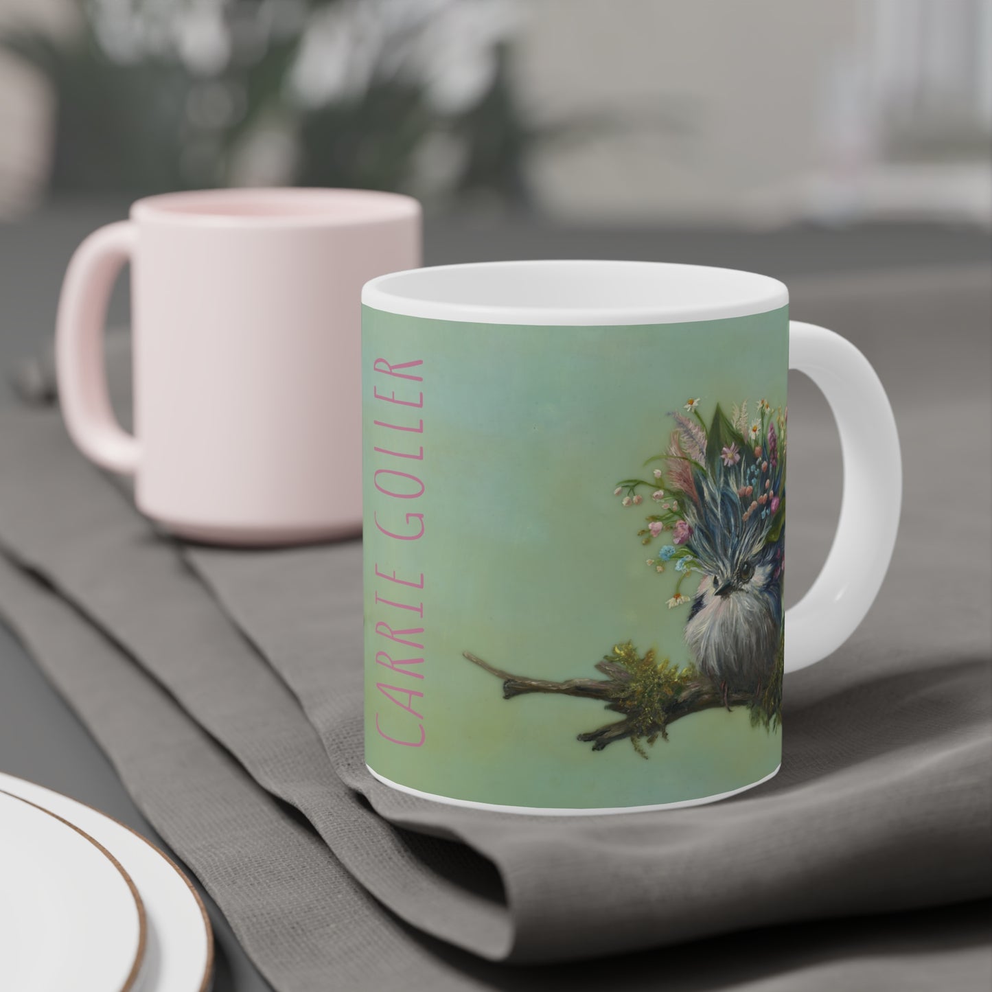 Carrie Goller: "Griffin" Ceramic Mug (11oz\15oz\20oz)