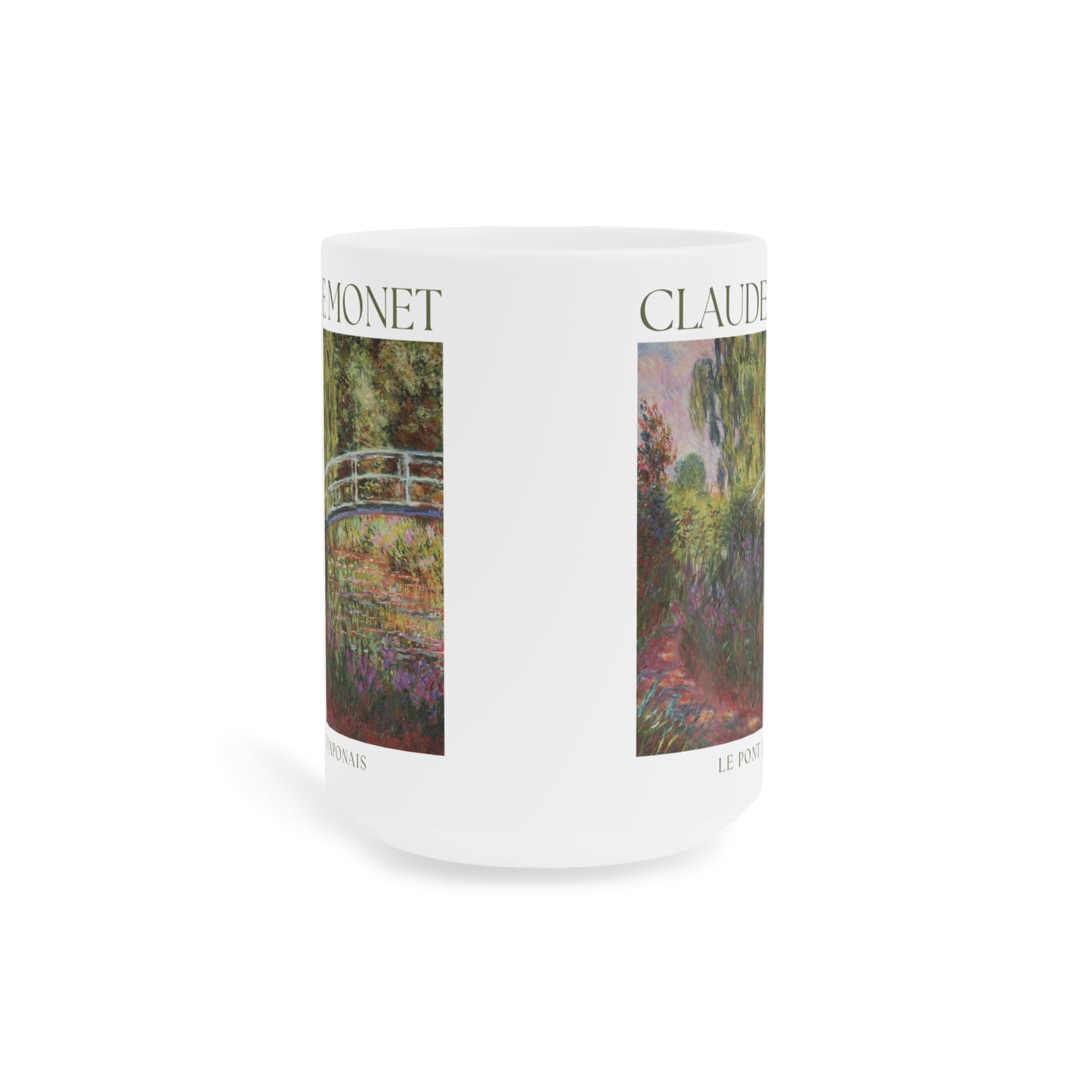 Claude Monet: "Le Pont Japonais" Ceramic Mug (11oz\15oz\20oz)