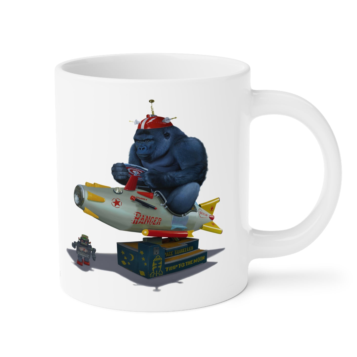 Tony South: "Destination Moon" Ceramic Mug (11oz\15oz\20oz)