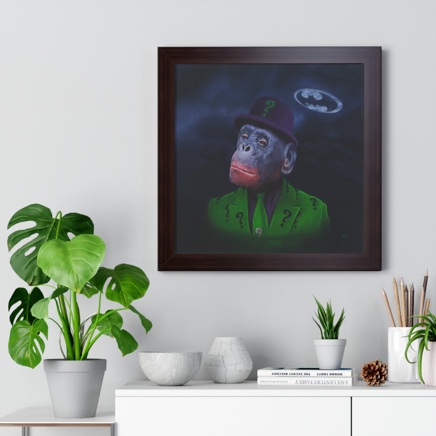 Tony South: "Riddle Me This" - Framed Poster