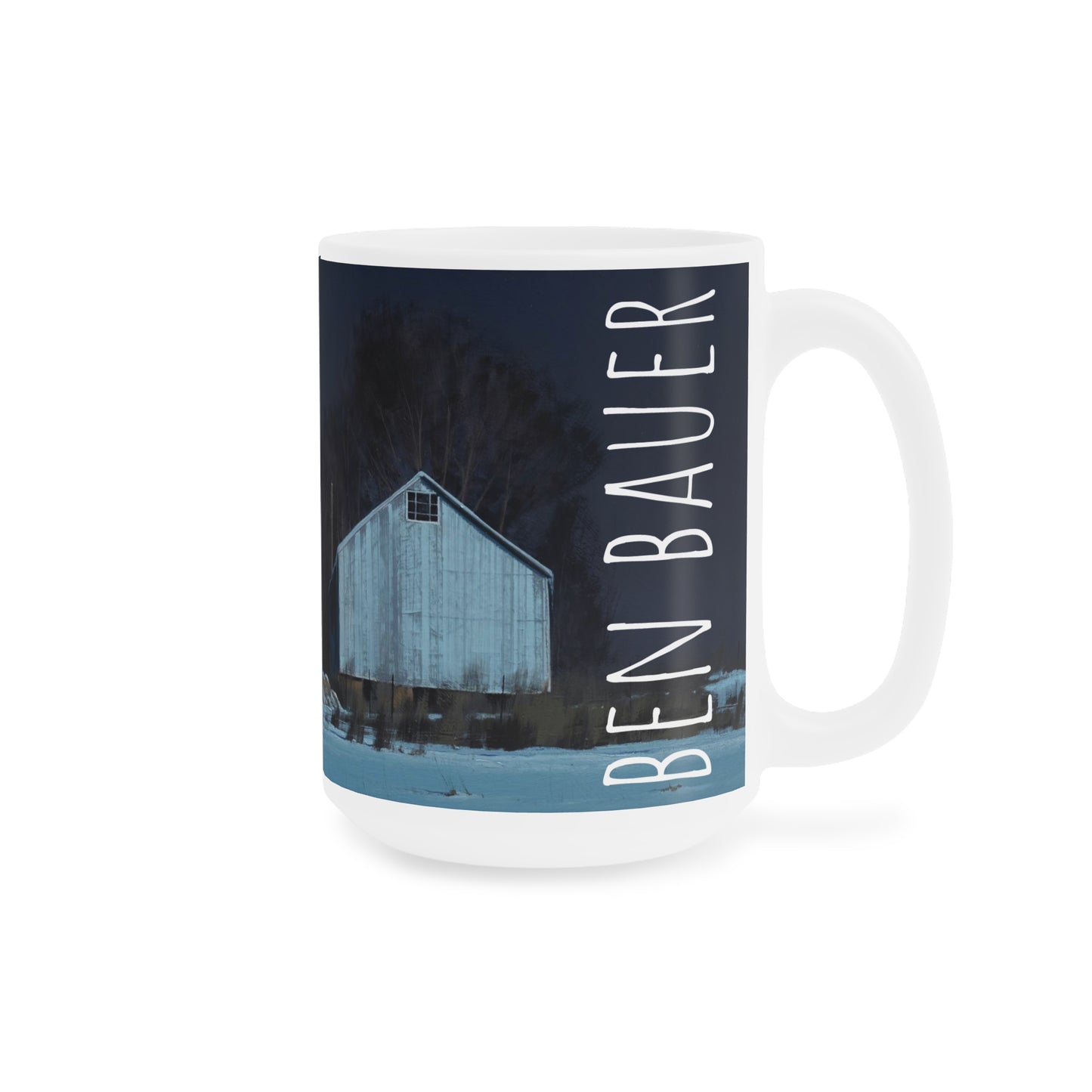 Ben Bauer: "Buffalo County, Nordic Star" Ceramic Mug (11oz, 15oz, 20oz)