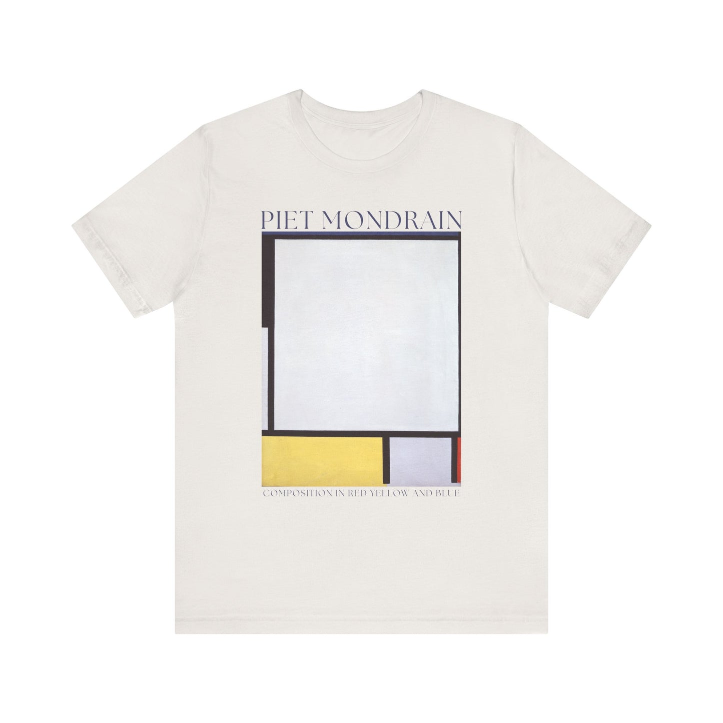 Piet Mondrian: "Composition in Red, Yellow, and Blue" Graphic T