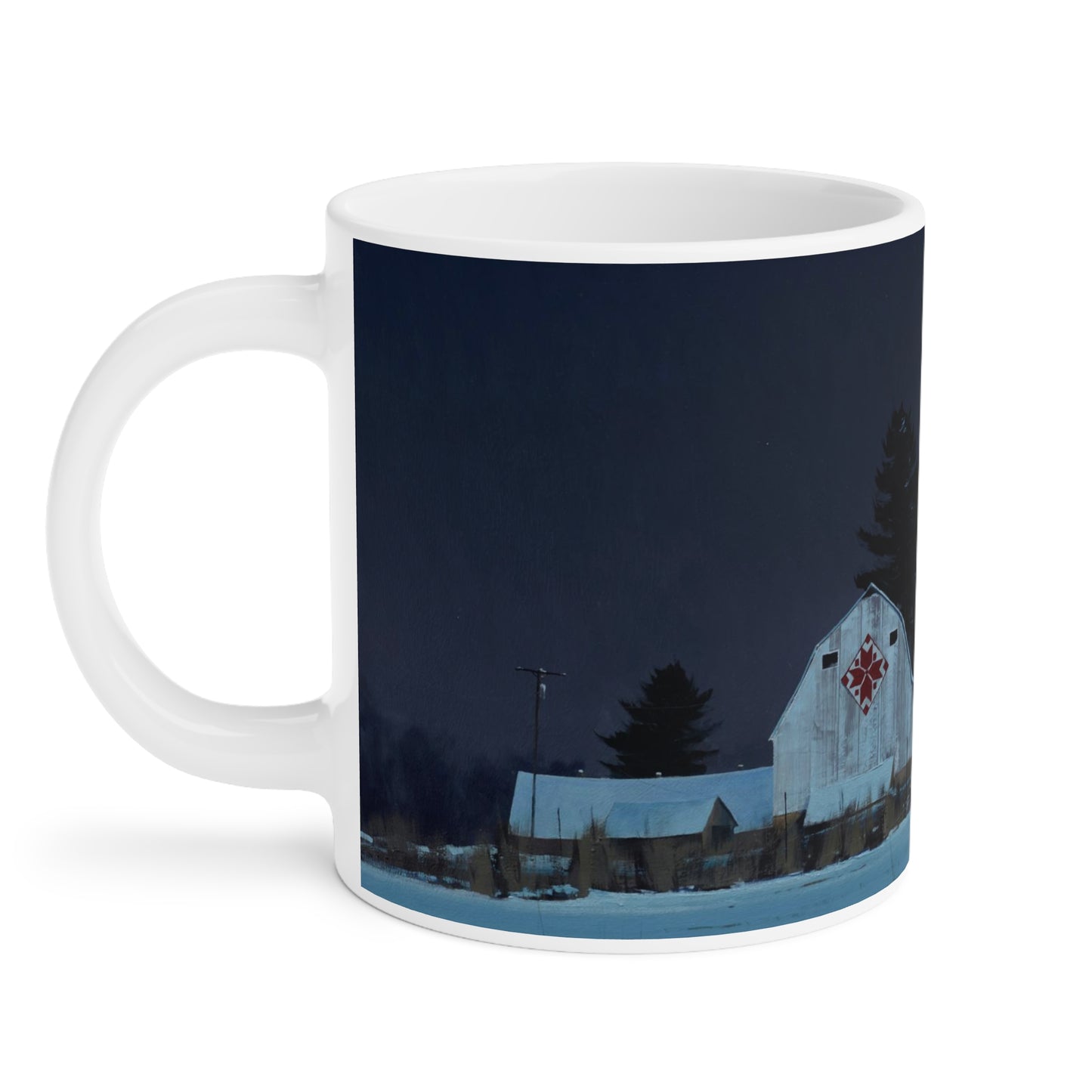 Ben Bauer: "Buffalo County, Nordic Star" Ceramic Mug (11oz, 15oz, 20oz)