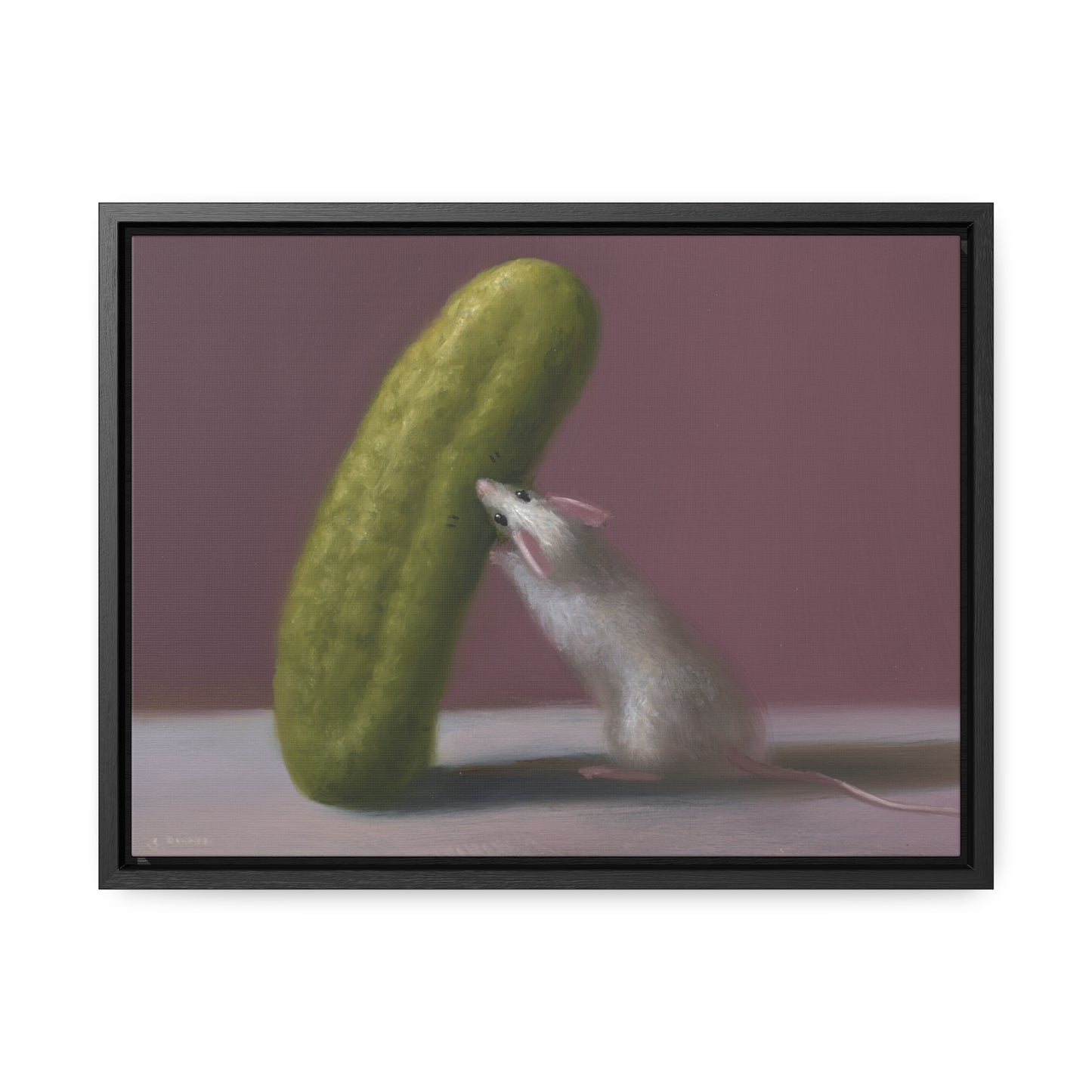 Stuart Dunkel: "Pickled" - Framed Canvas Reproduction