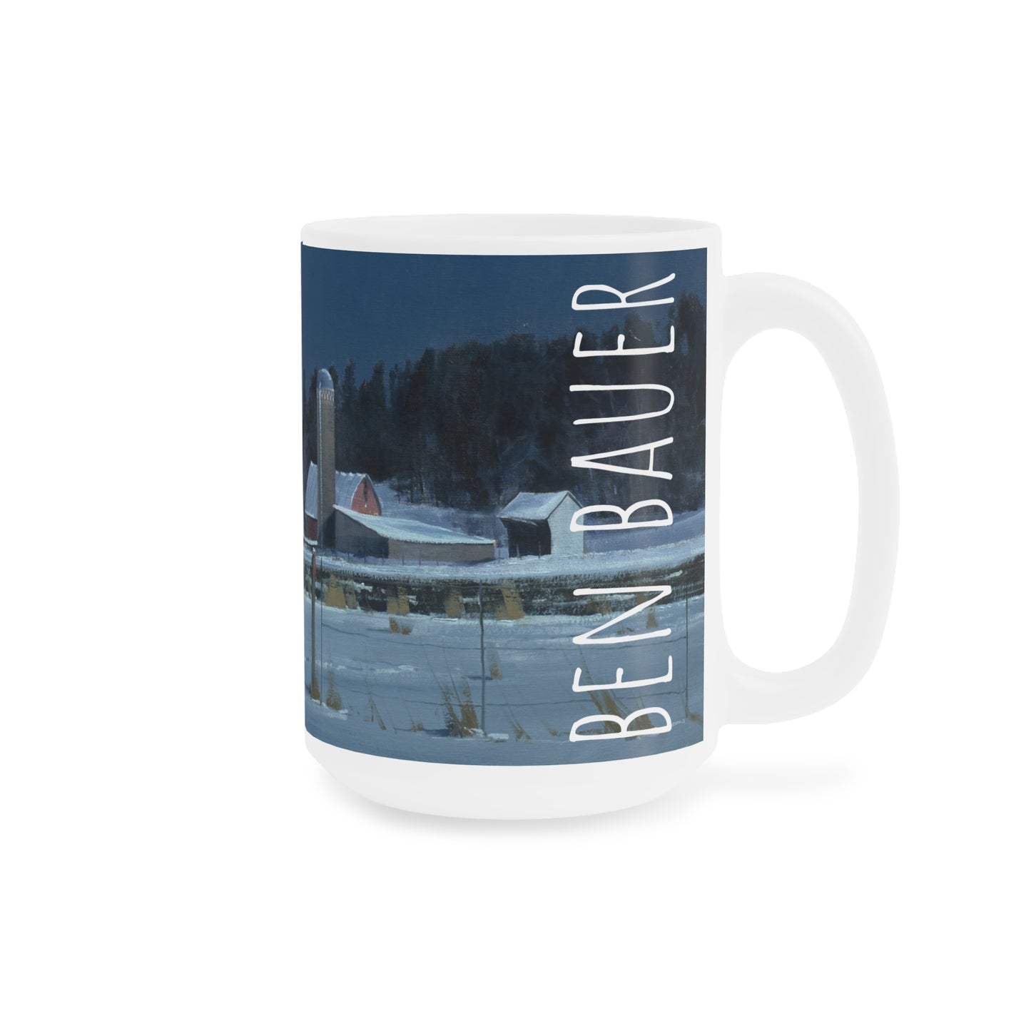 Ben Bauer: "Drifting Moonlight" Ceramic Mug (11oz, 15oz, 20oz)