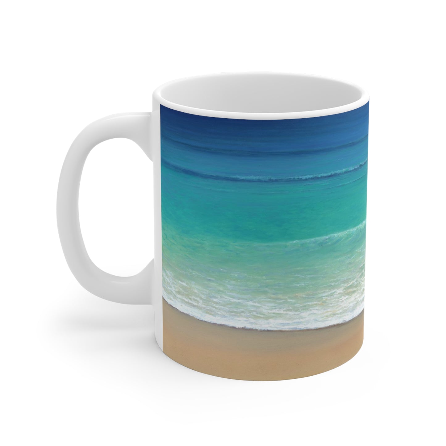 Gail Descoeurs: "Mysterious Sea" Ceramic Mug (11oz\15oz\20oz)