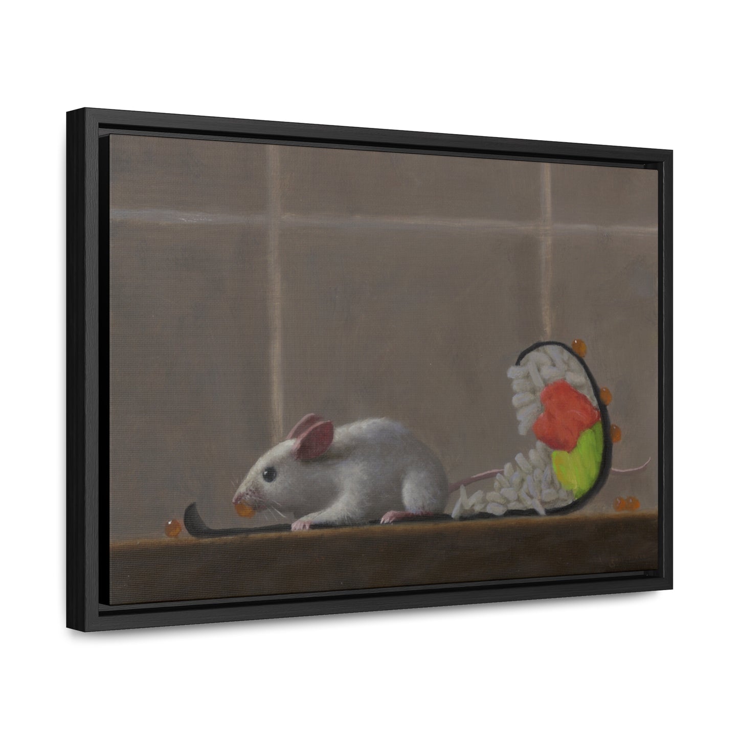 Stuart Dunkel: "Unraveled" - Framed Canvas Reproduction