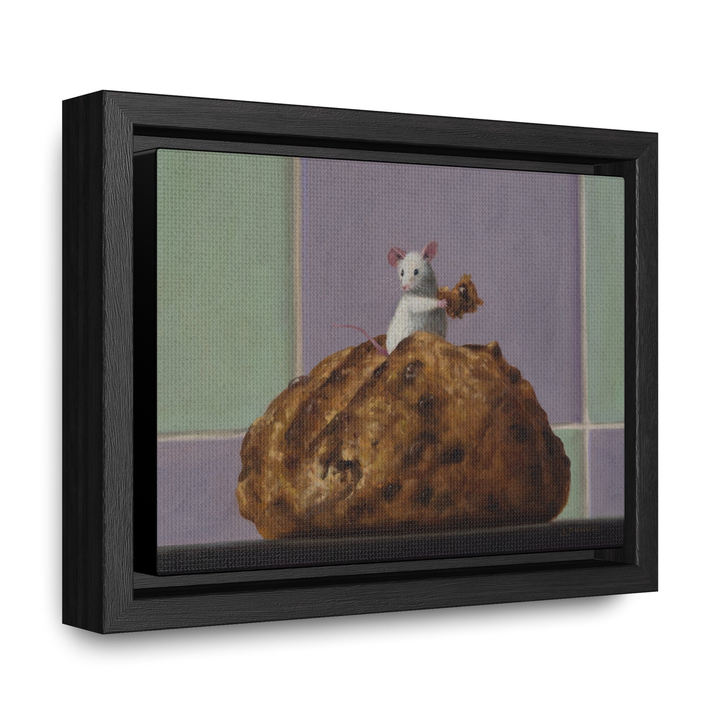 Stuart Dunkel: "Loafer" - Framed Canvas Reproductions