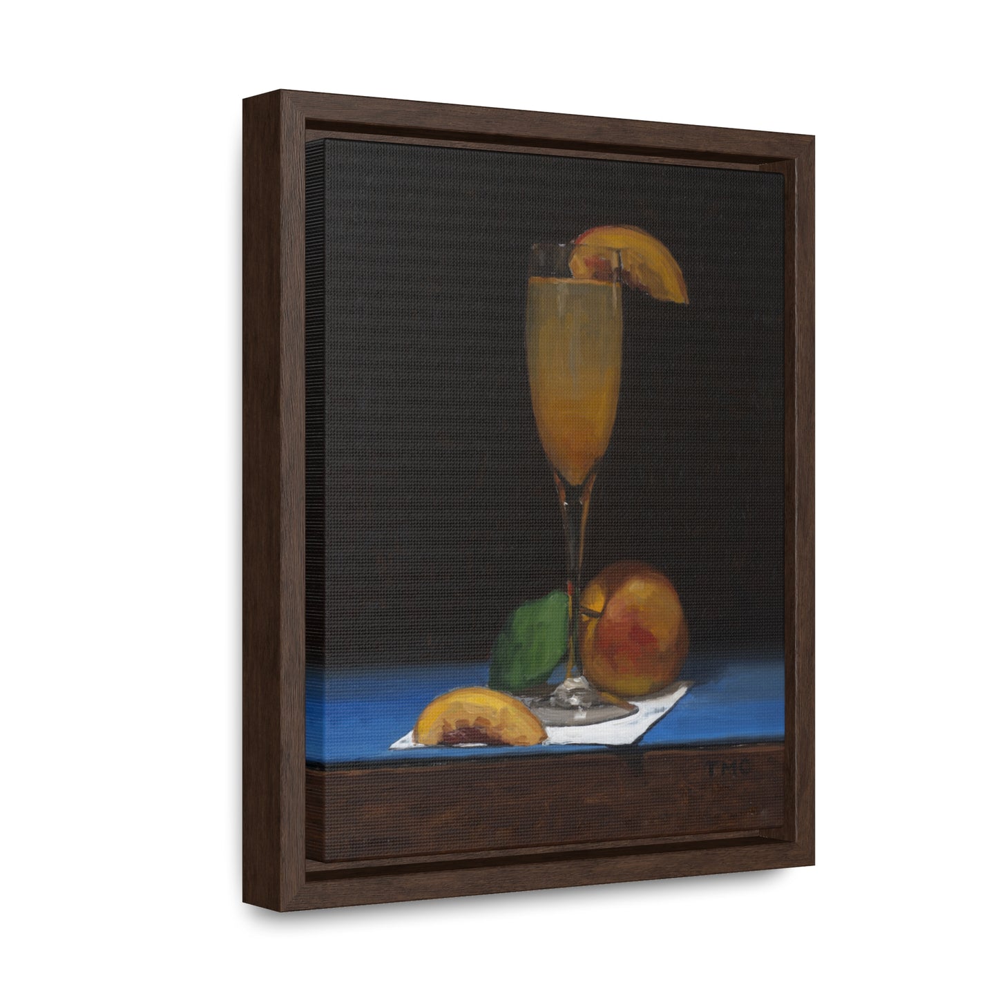 Todd M Casey: "Bellini" - Framed Canvas Reproduction