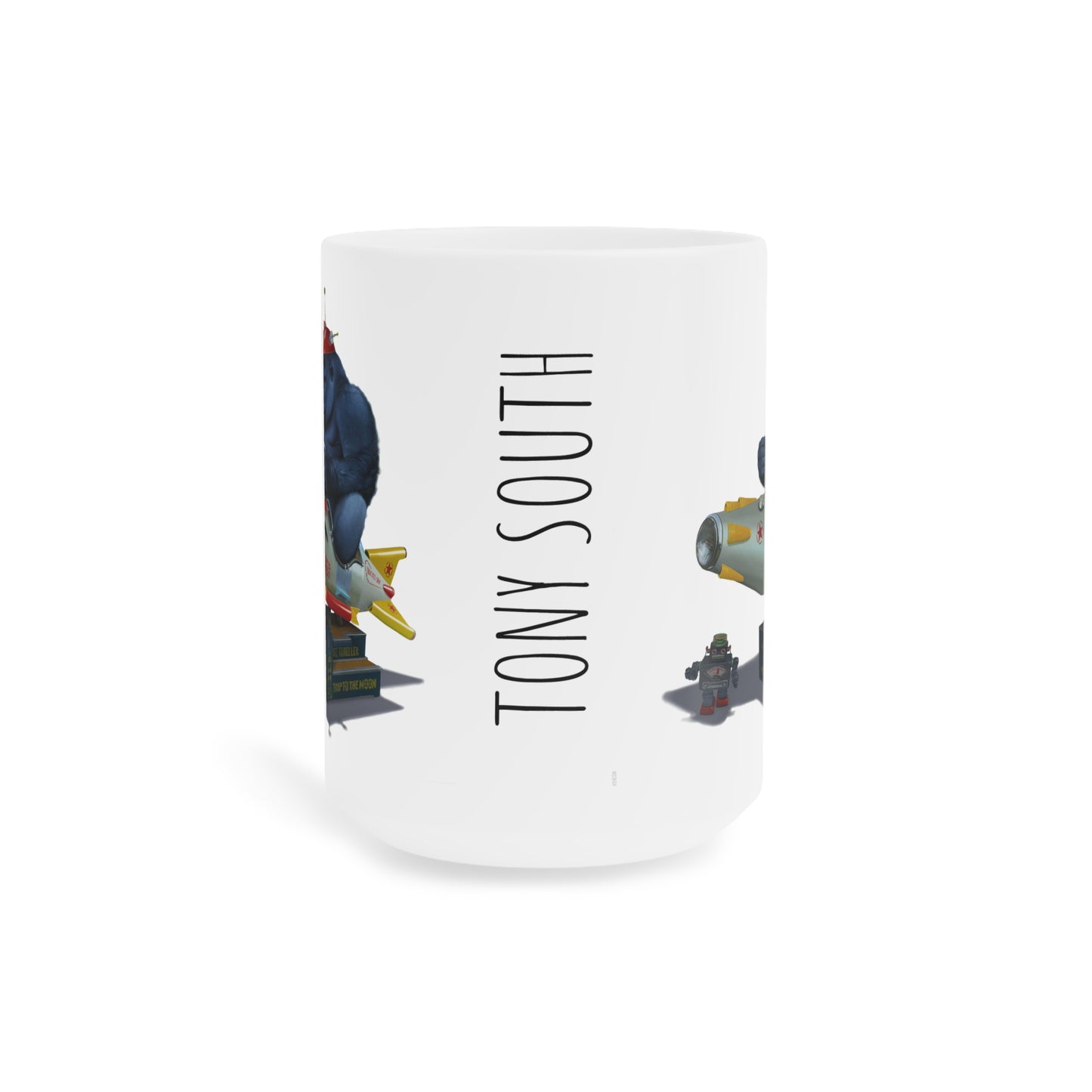 Tony South: "Destination Moon" Ceramic Mug (11oz\15oz\20oz)