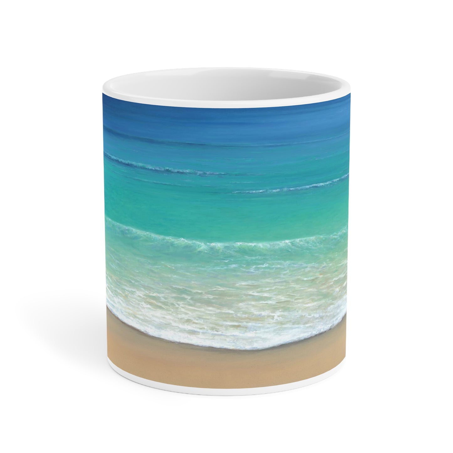 Gail Descoeurs: "Mysterious Sea" Ceramic Mug (11oz\15oz\20oz)