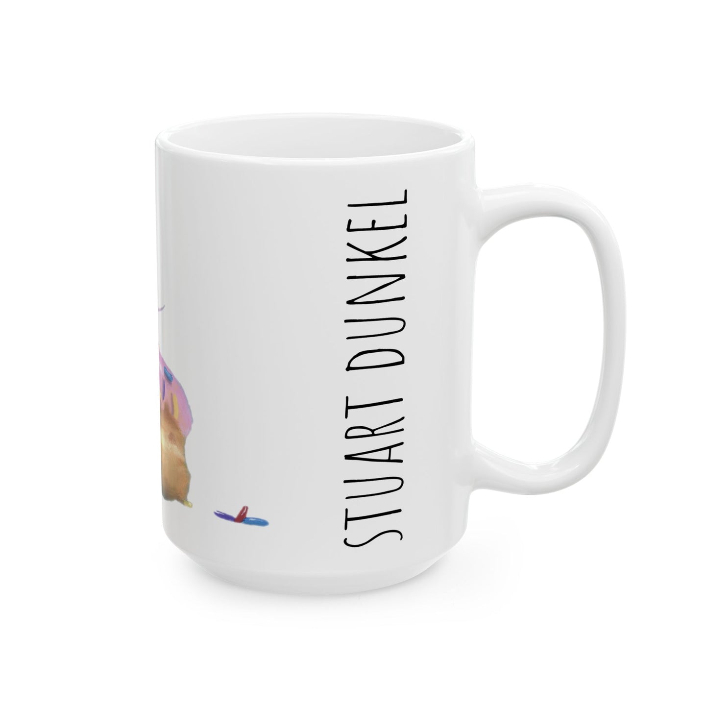 Stuart Dunkel | Conquered Donut Ceramic Mug