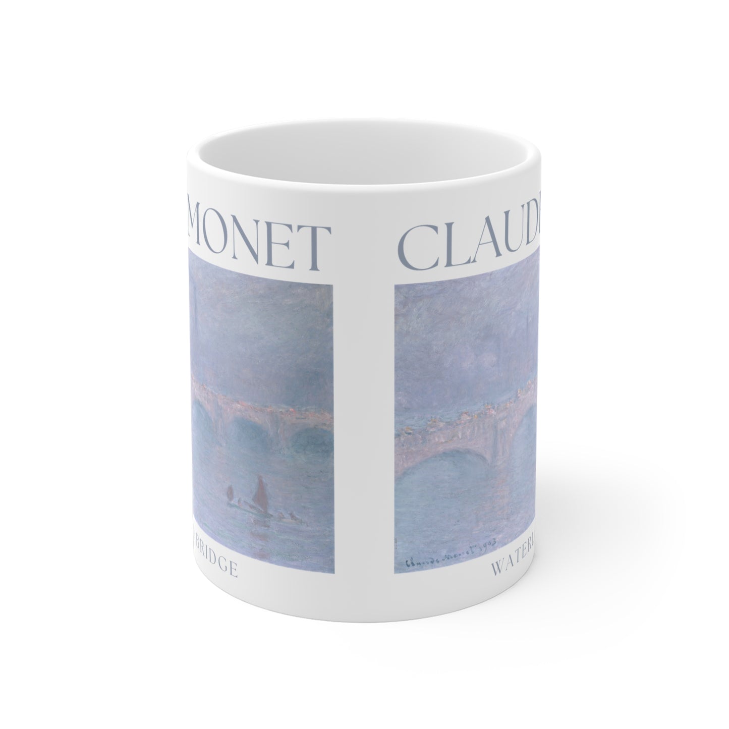 Claude Monet: "Waterloo Bridge" Ceramic Mug (11oz\15oz\20oz)