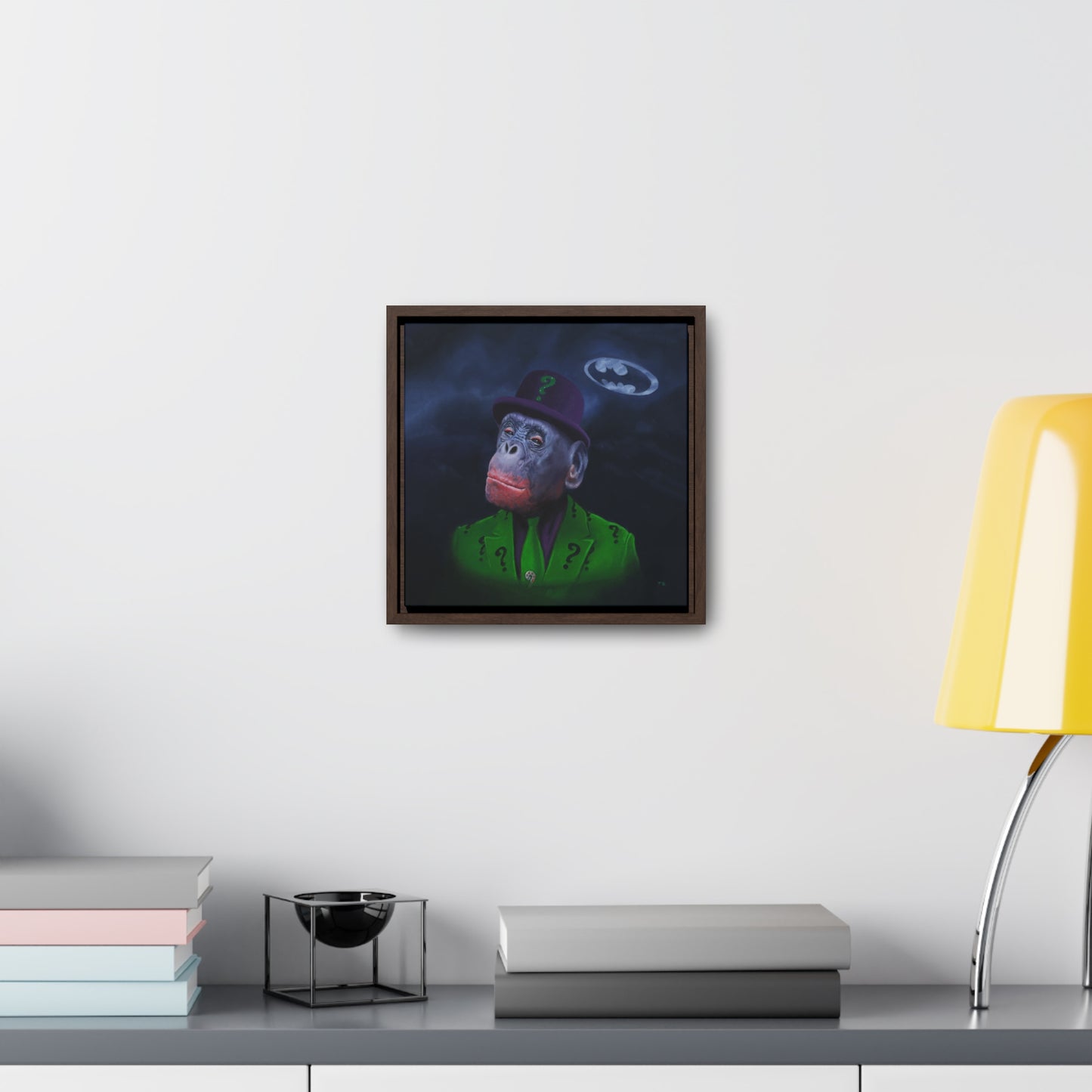 Tony South: "Riddle Me This" - Framed Canvas Reproduction