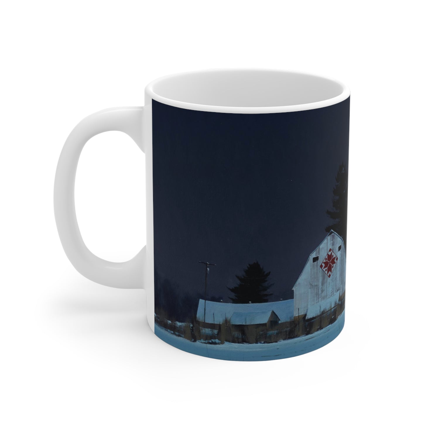 Ben Bauer: "Buffalo County, Nordic Star" Ceramic Mug (11oz, 15oz, 20oz)