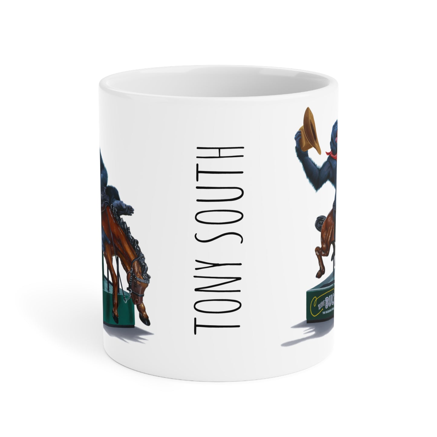 Tony South: "Bronc" Ceramic Mug (11oz\15oz\20oz)