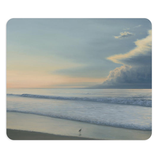 Gail Descoeurs: "The Sea and the Sandpiper" – Mouse Pad