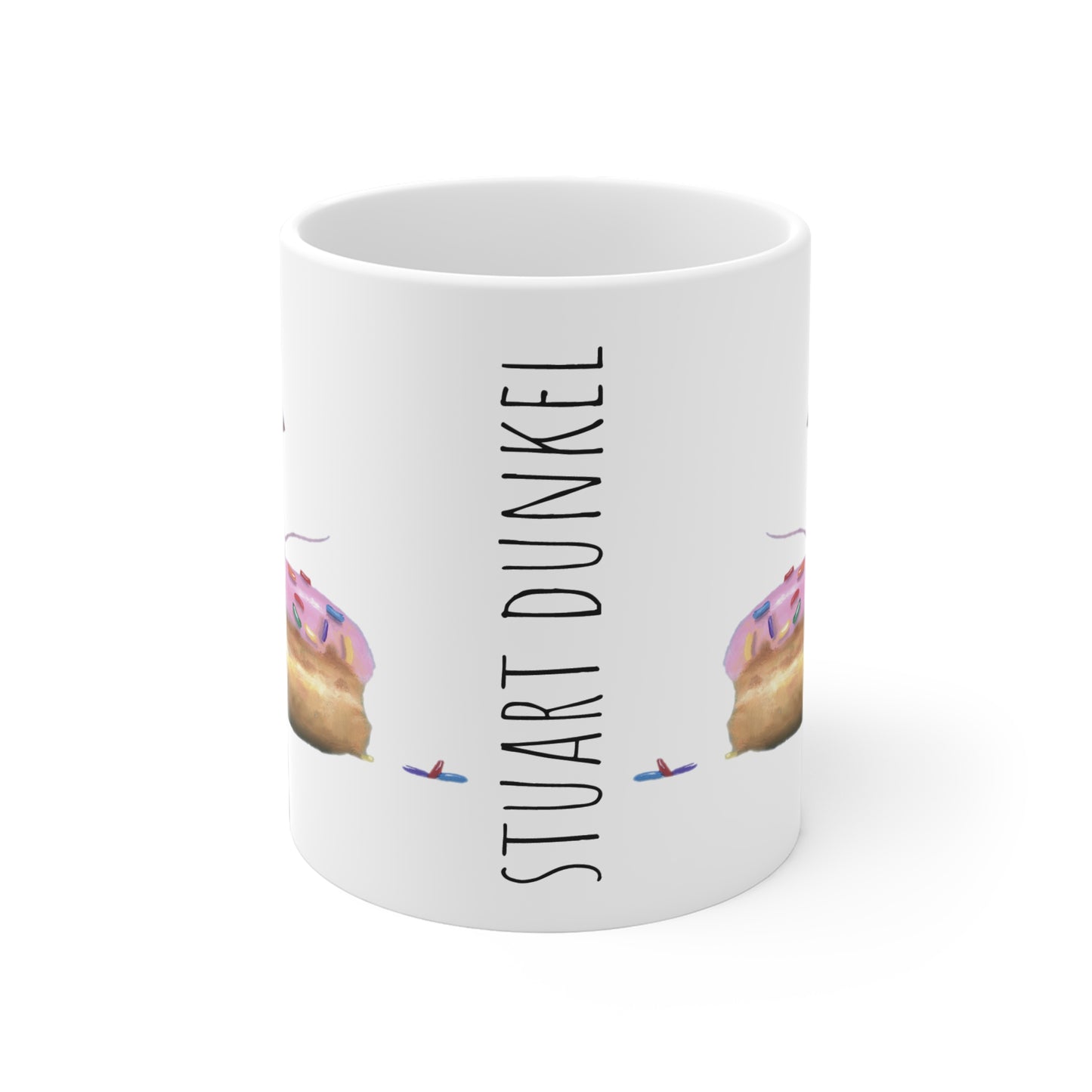 Stuart Dunkel: "Conquered Donut" Ceramic Mug (11oz\15oz\20oz)