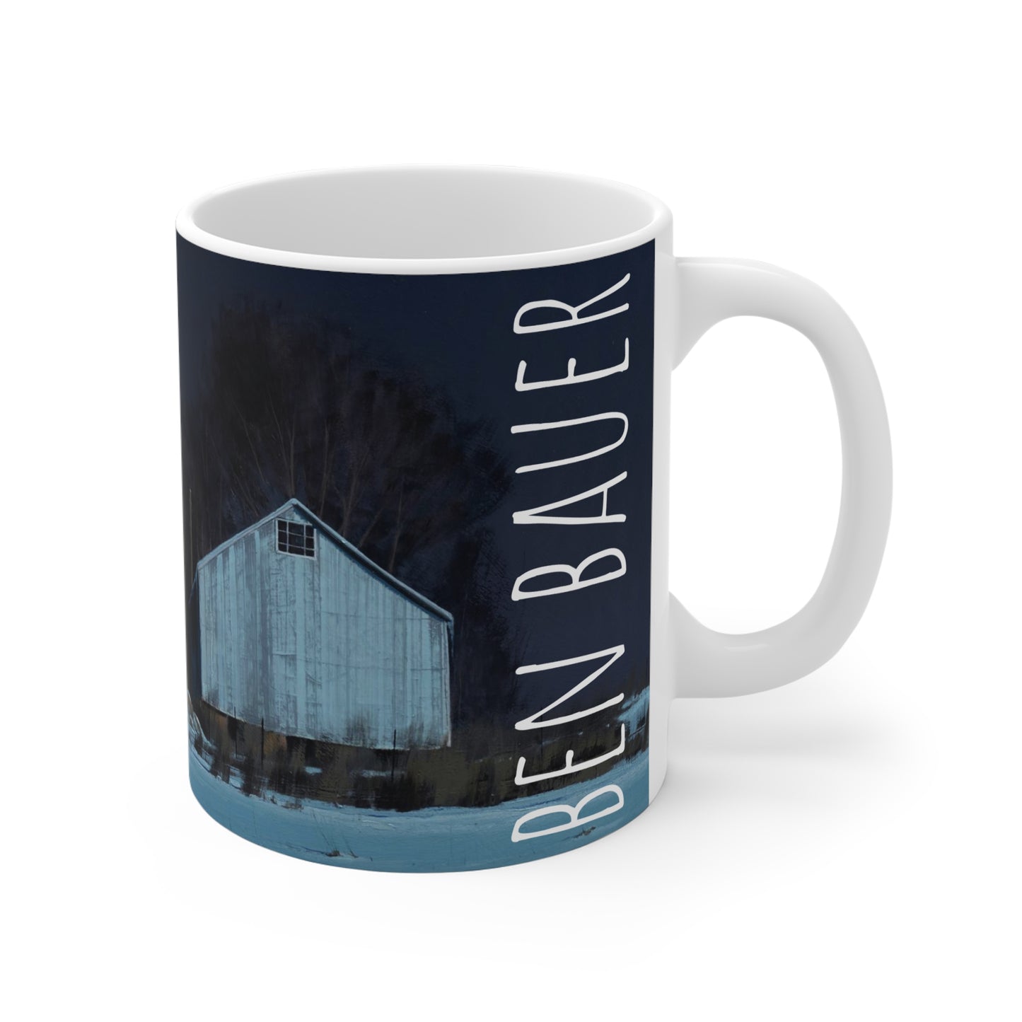 Ben Bauer: "Buffalo County, Nordic Star" Ceramic Mug (11oz, 15oz, 20oz)