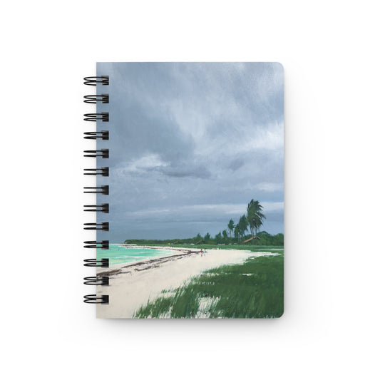 Ben Bauer: "Sandspur Beach, Florida" - Spiral Bound Journal