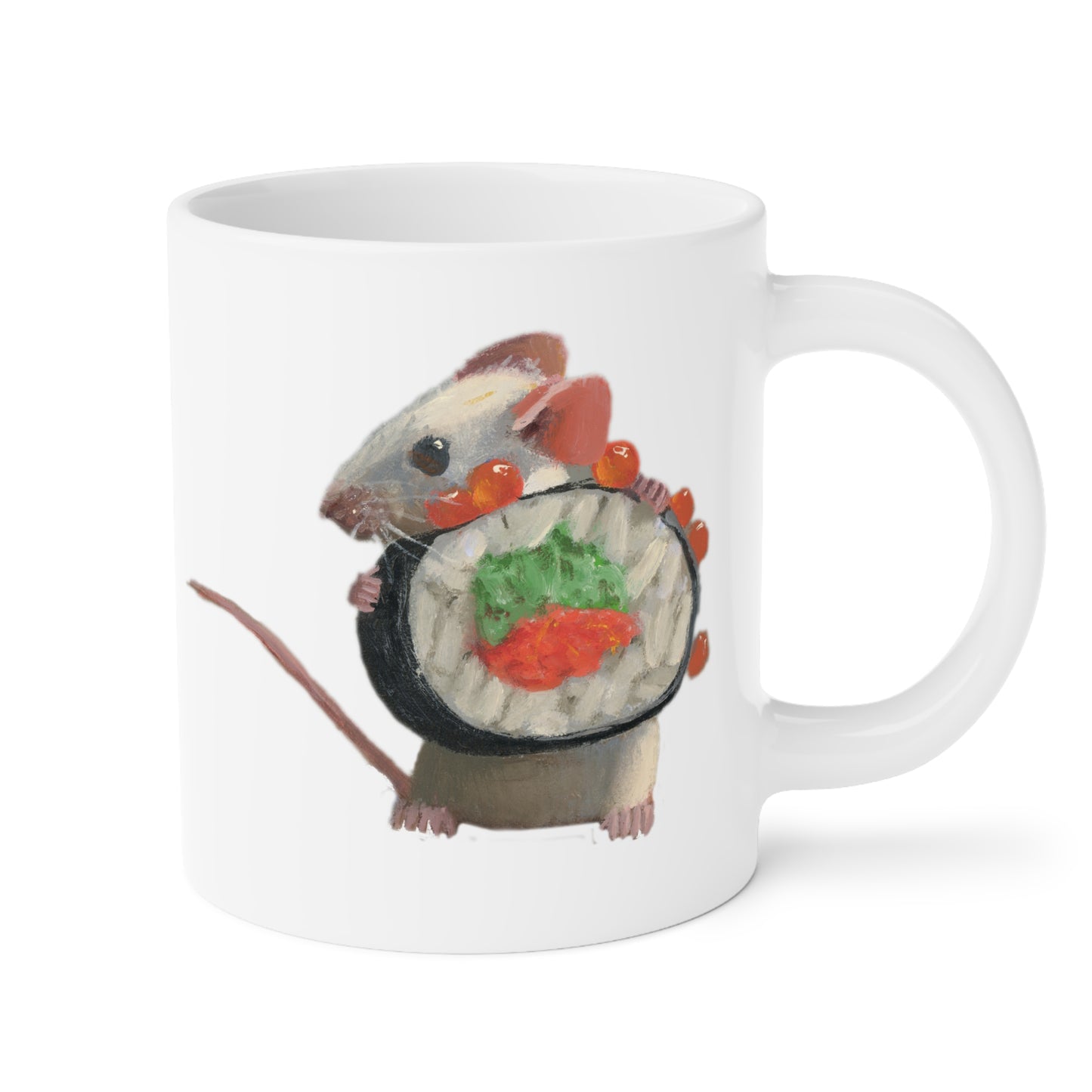 Stuart Dunkel: "Sushi Escape" Ceramic Mug (11oz\15oz\20oz)