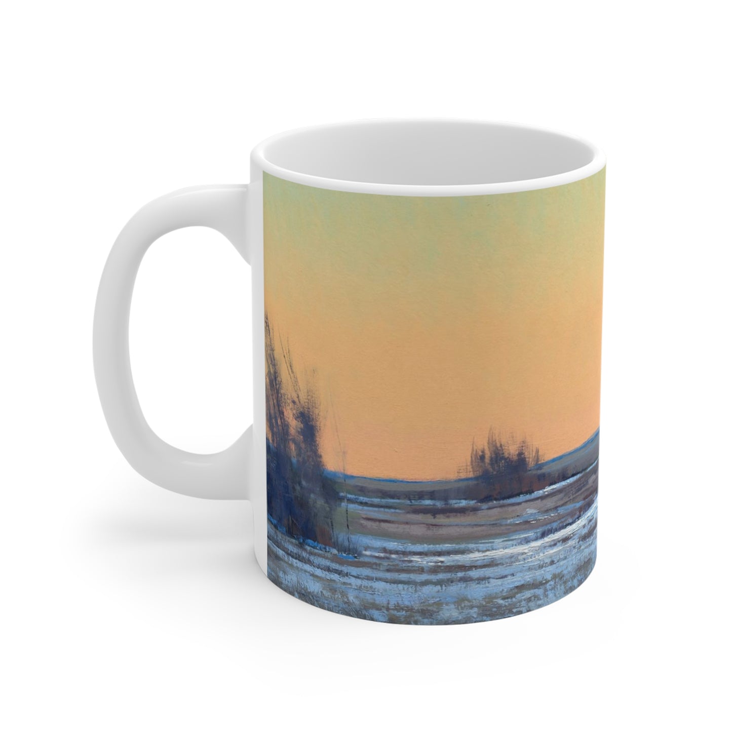 Ben Bauer: "Late Afternoon in March, Lowry, MN" Ceramic Mug (11oz, 15oz, 20oz)