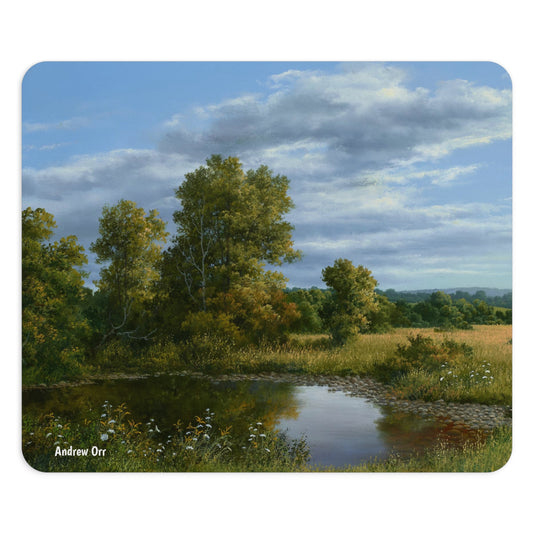 Andrew Orr: "The Pond in Late Summer" – Mouse Pad