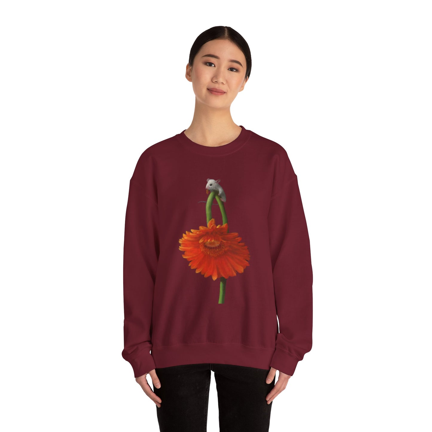 Stuart Dunkel: "Petal Pusher" Crewneck Sweatshirt