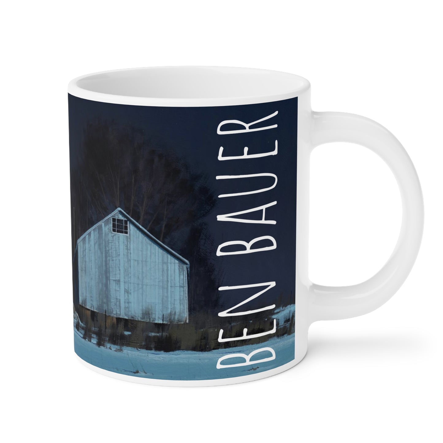 Ben Bauer: "Buffalo County, Nordic Star" Ceramic Mug (11oz, 15oz, 20oz)