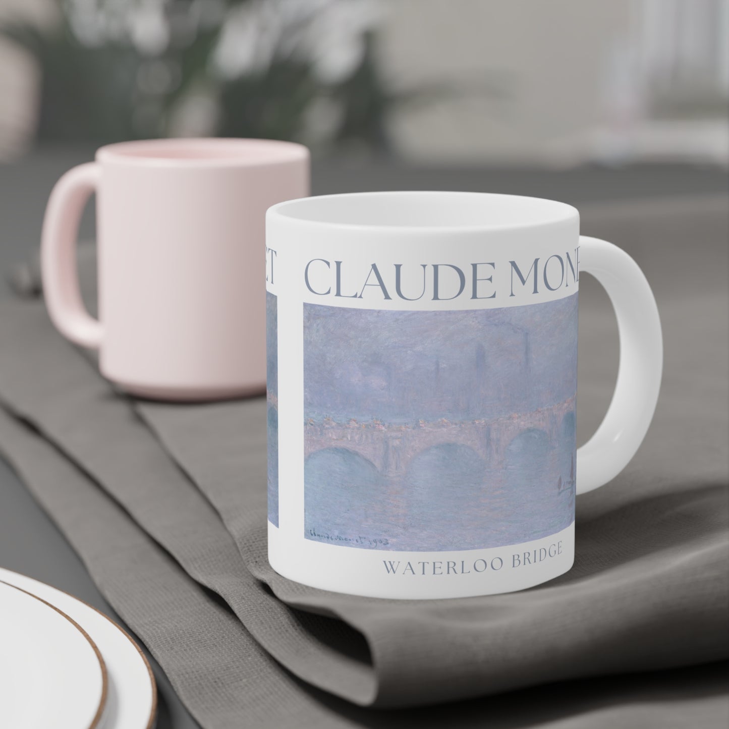 Claude Monet: "Waterloo Bridge" Ceramic Mug (11oz\15oz\20oz)