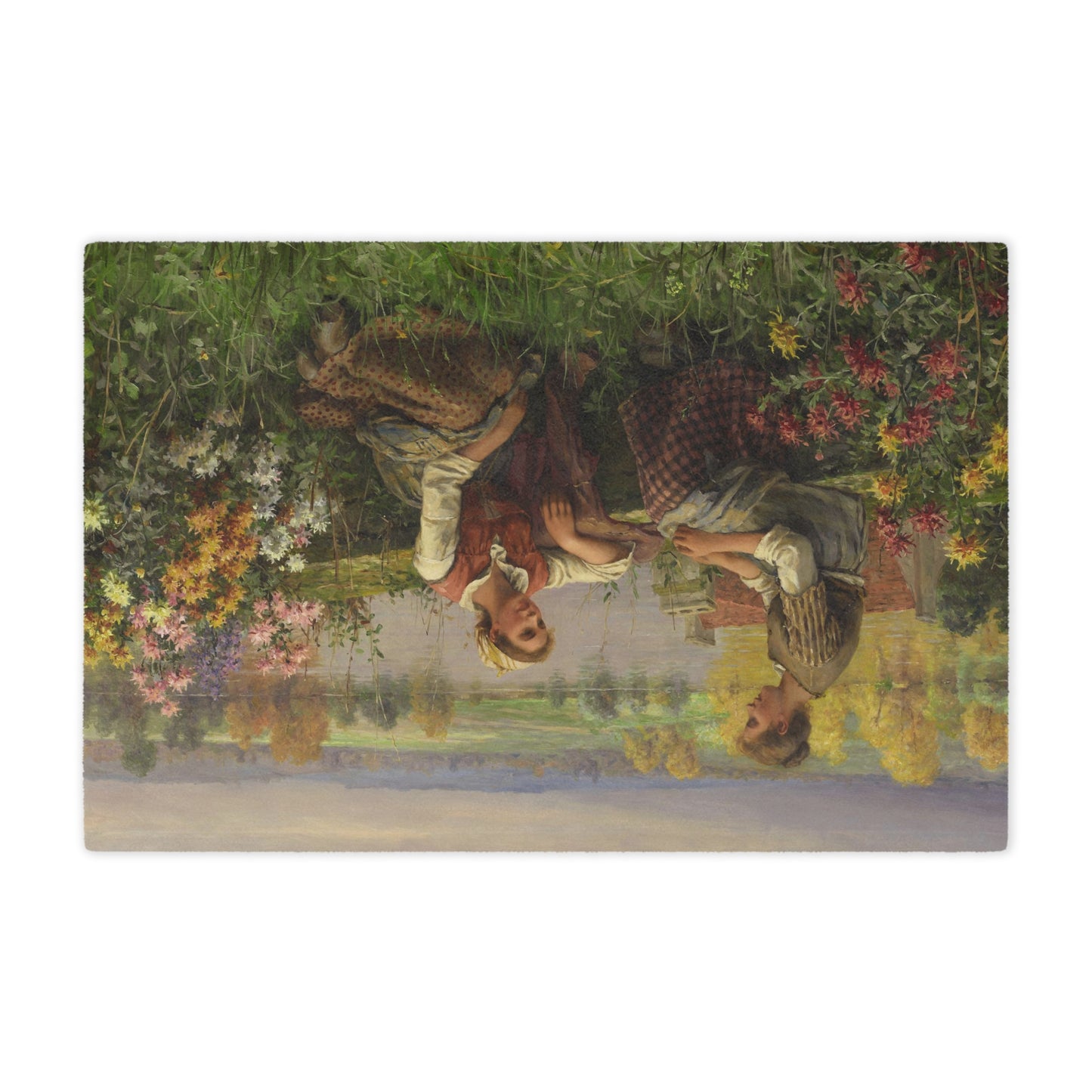 Daniel Ridgway Knight: "Gossips" - Microfiber Blanket