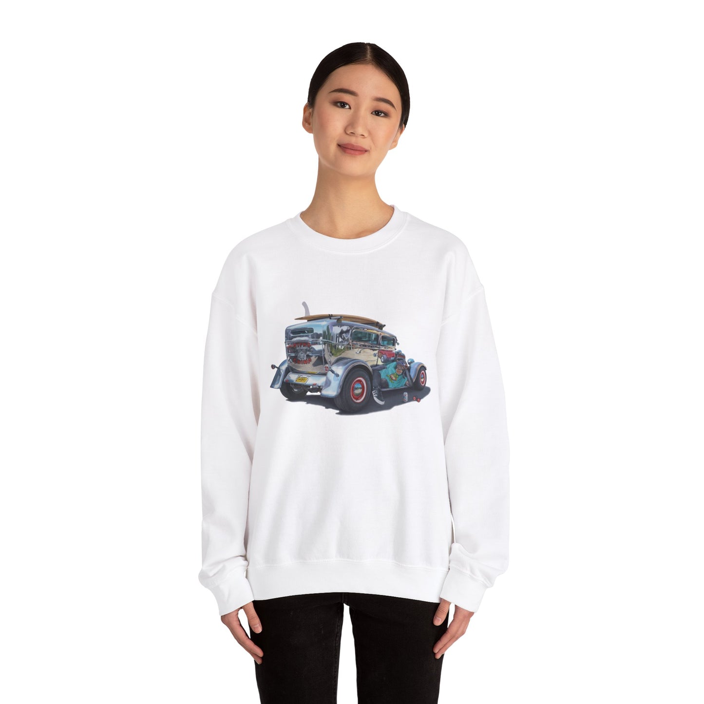 Tony South: "Silver Surfer" Crewneck Sweatshirt