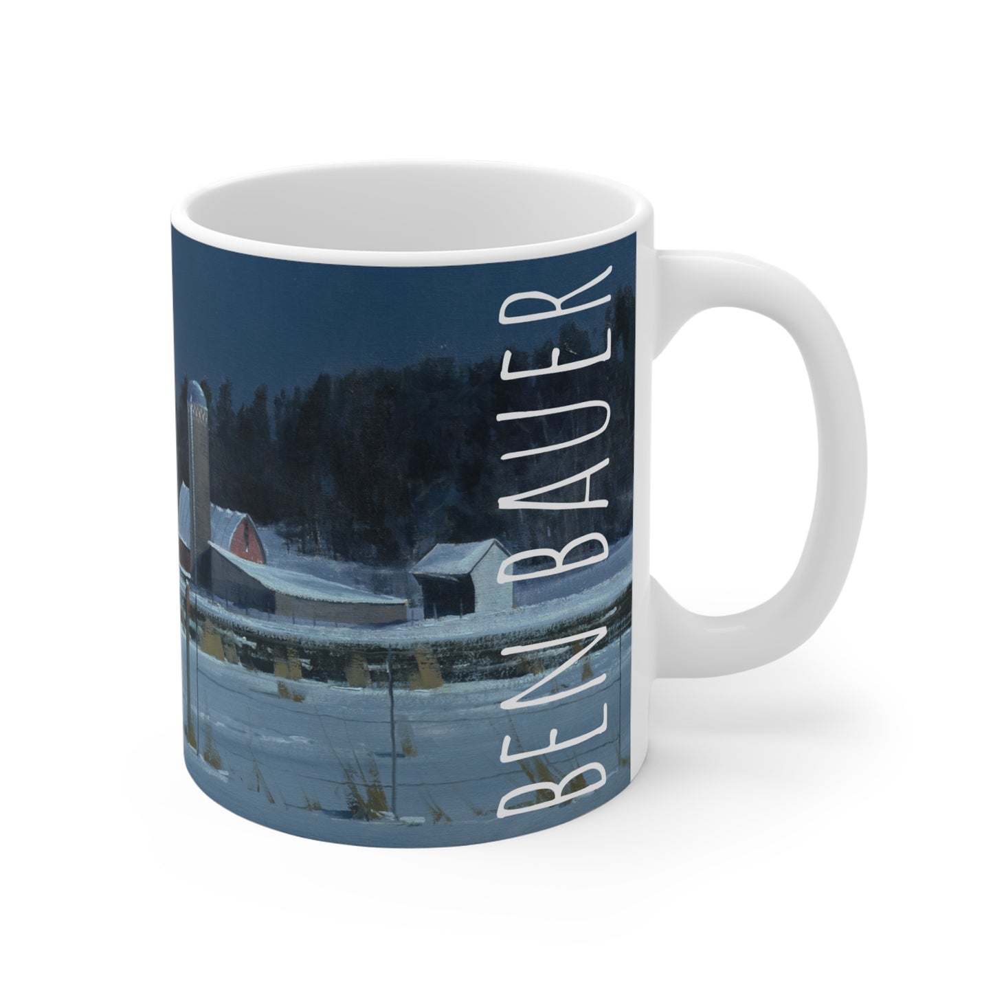 Ben Bauer: "Drifting Moonlight" Ceramic Mug (11oz, 15oz, 20oz)