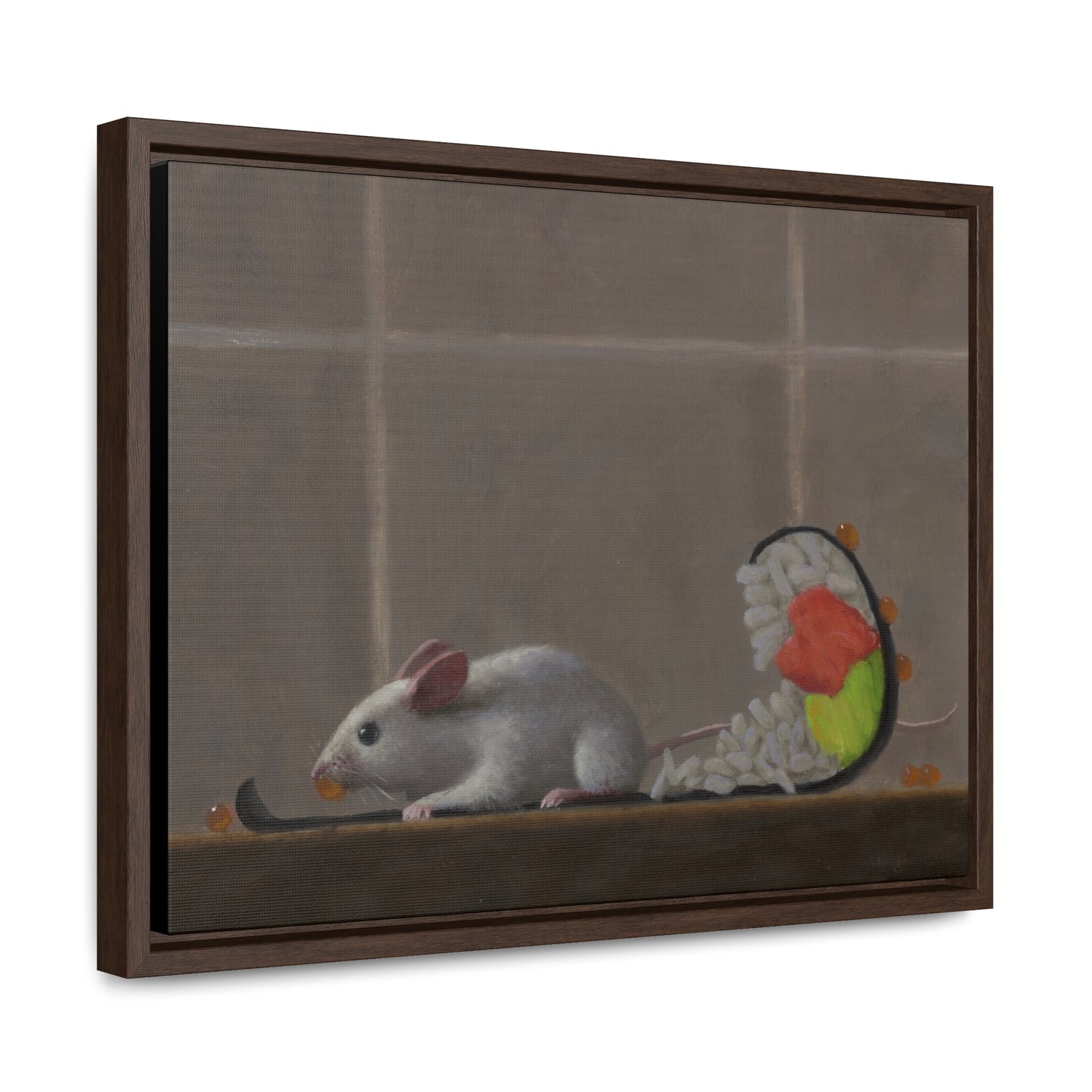 Stuart Dunkel: "Unraveled" - Framed Canvas Reproduction