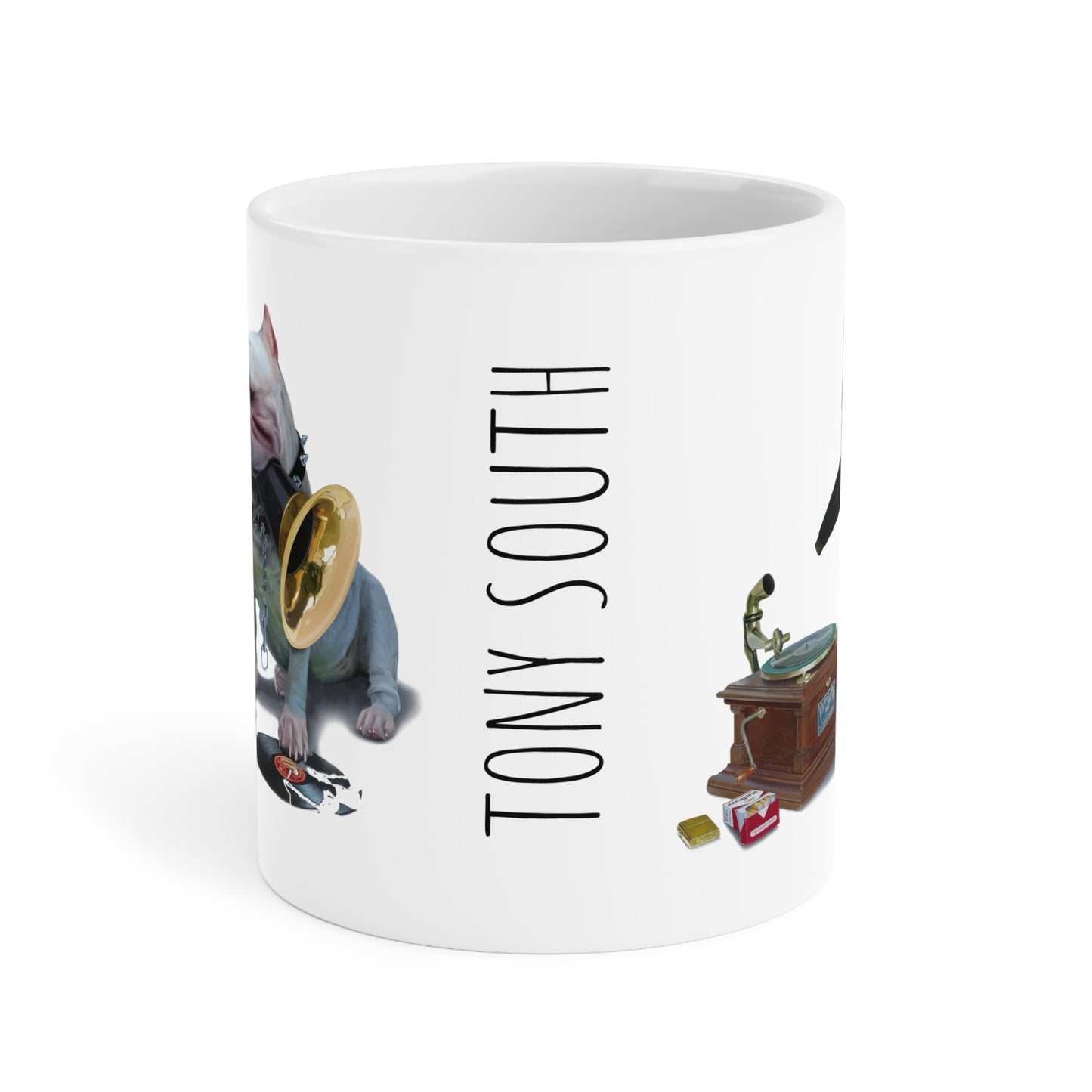 Tony South: "His Masters Voice" Ceramic Mug (11oz\15oz\20oz)