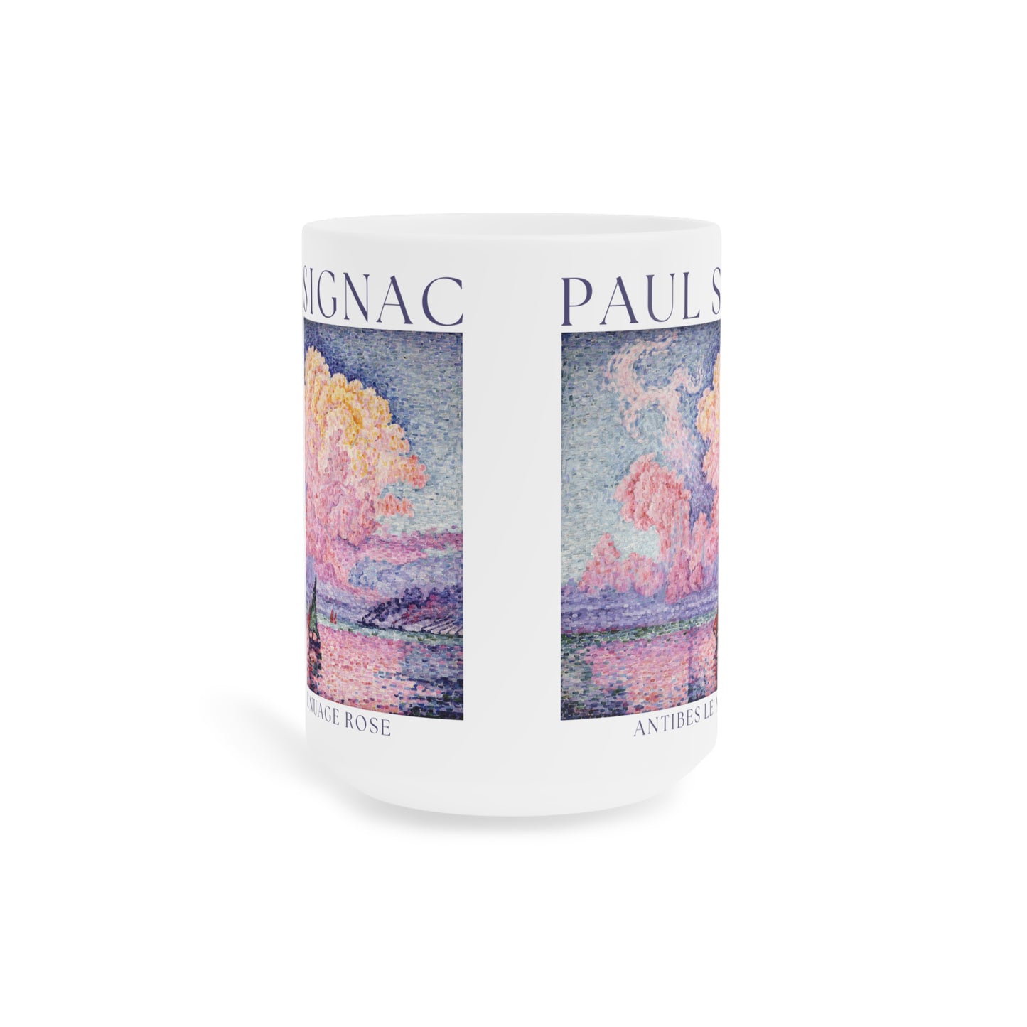 Paul Signac: "Antibes Le Nuage Rose" Ceramic Mug (11oz\15oz\20oz)