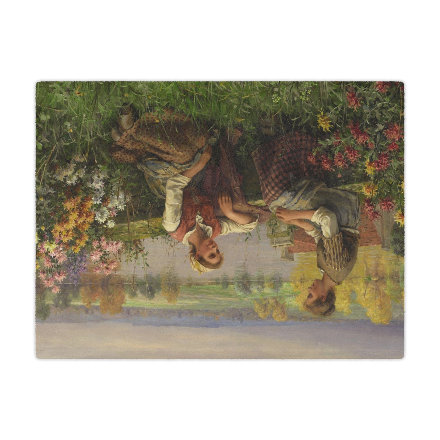 Daniel Ridgway Knight: "Gossips" - Microfiber Blanket