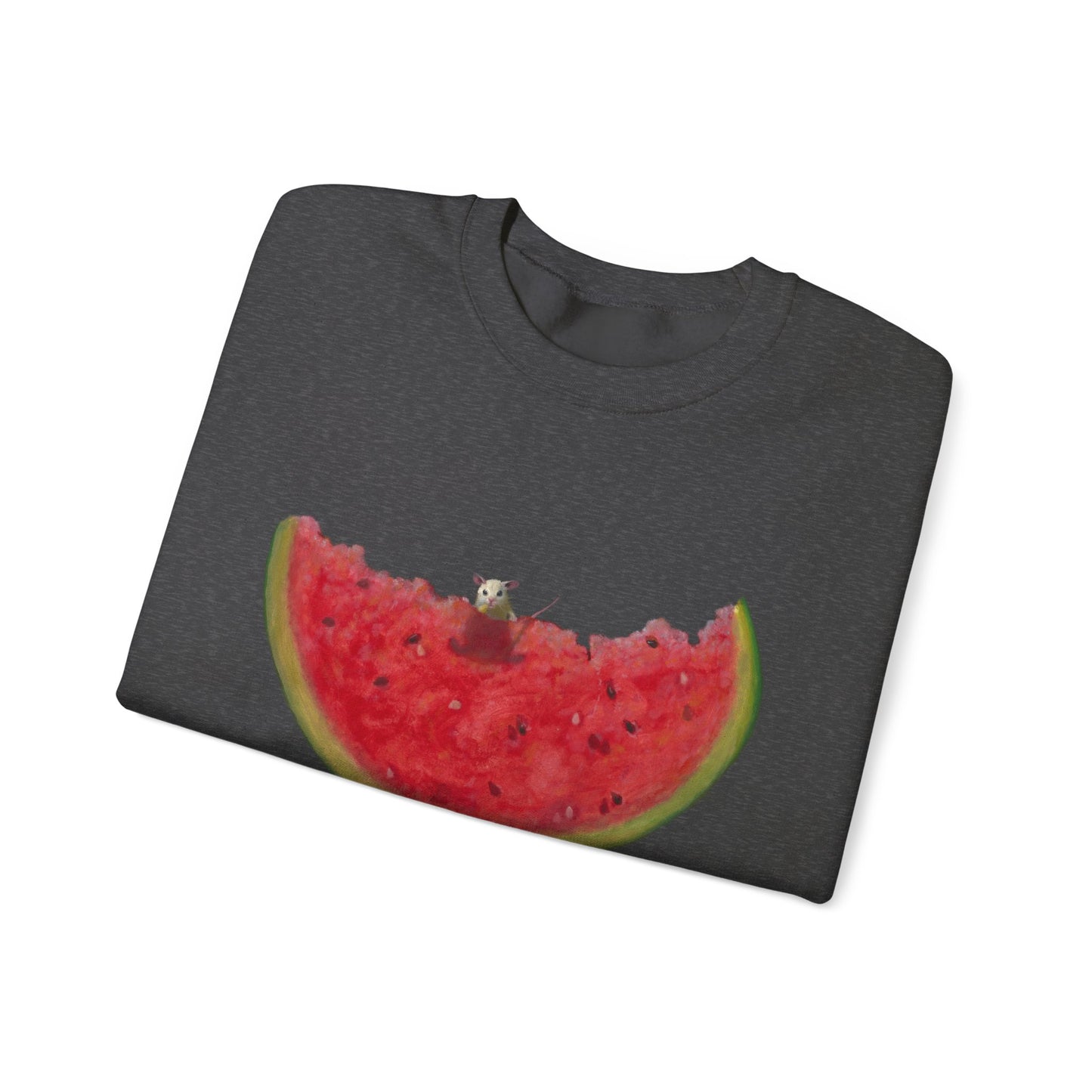 Stuart Dunkel: "Melon Lover" Crewneck Sweatshirt