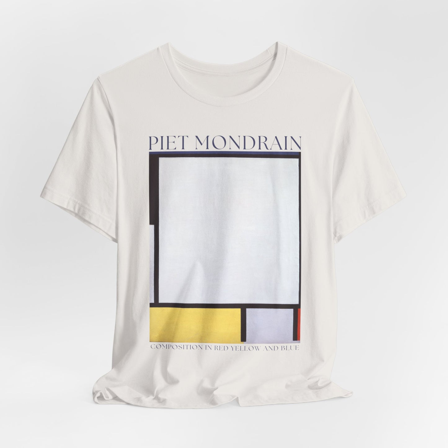 Piet Mondrian: "Composition in Red, Yellow, and Blue" Graphic T