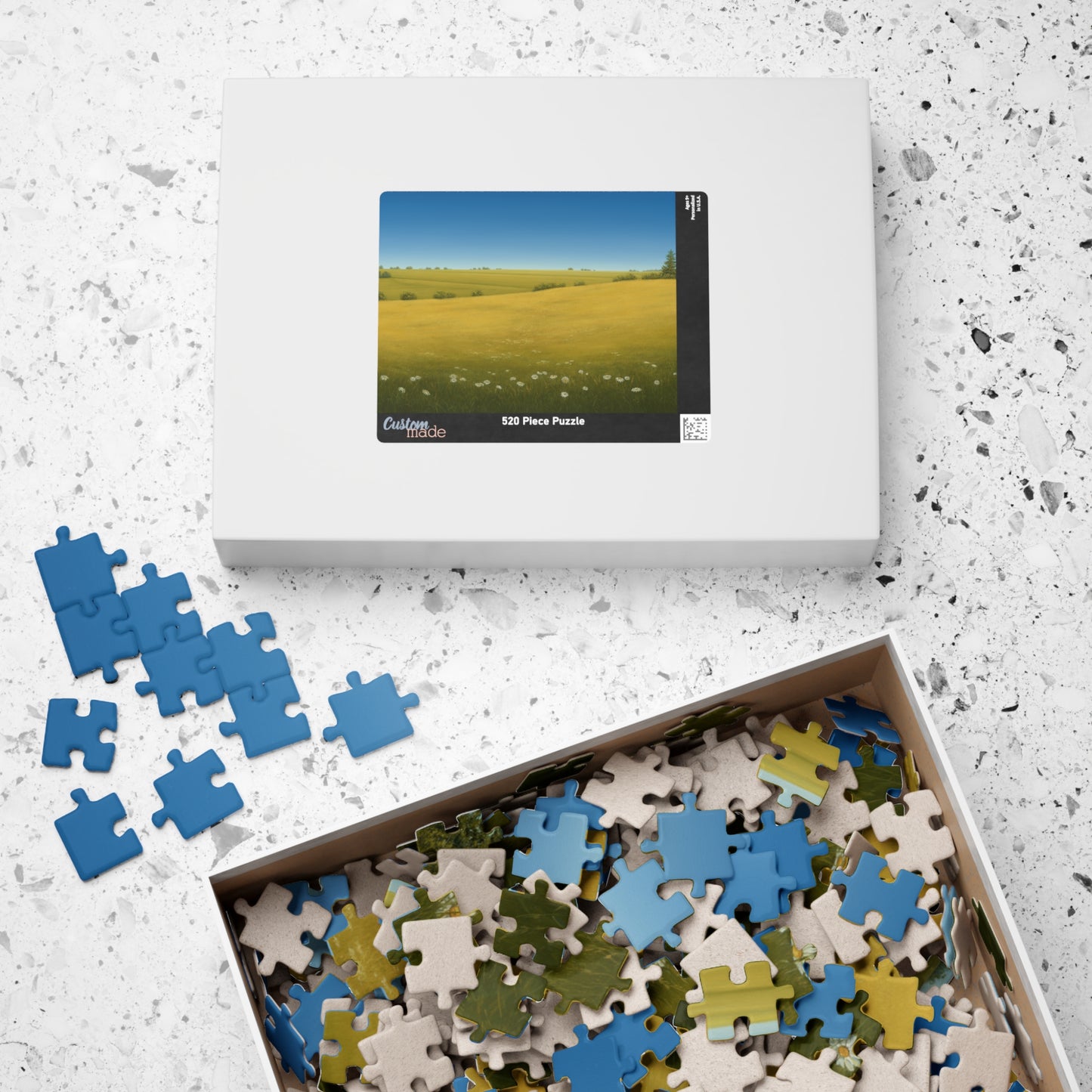 Gail Descoeurs: "Finding the Blue Sky" - Puzzle (500 & 1014 piece)