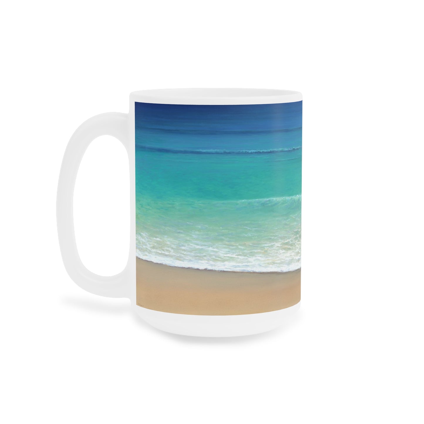 Gail Descoeurs: "Mysterious Sea" Ceramic Mug (11oz\15oz\20oz)